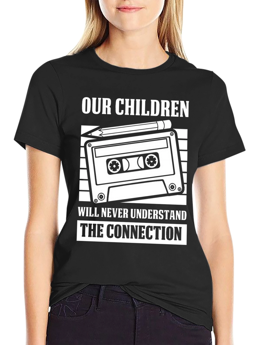 Our Children Cassette Tape T-Shirt Retro Music Lover Gift