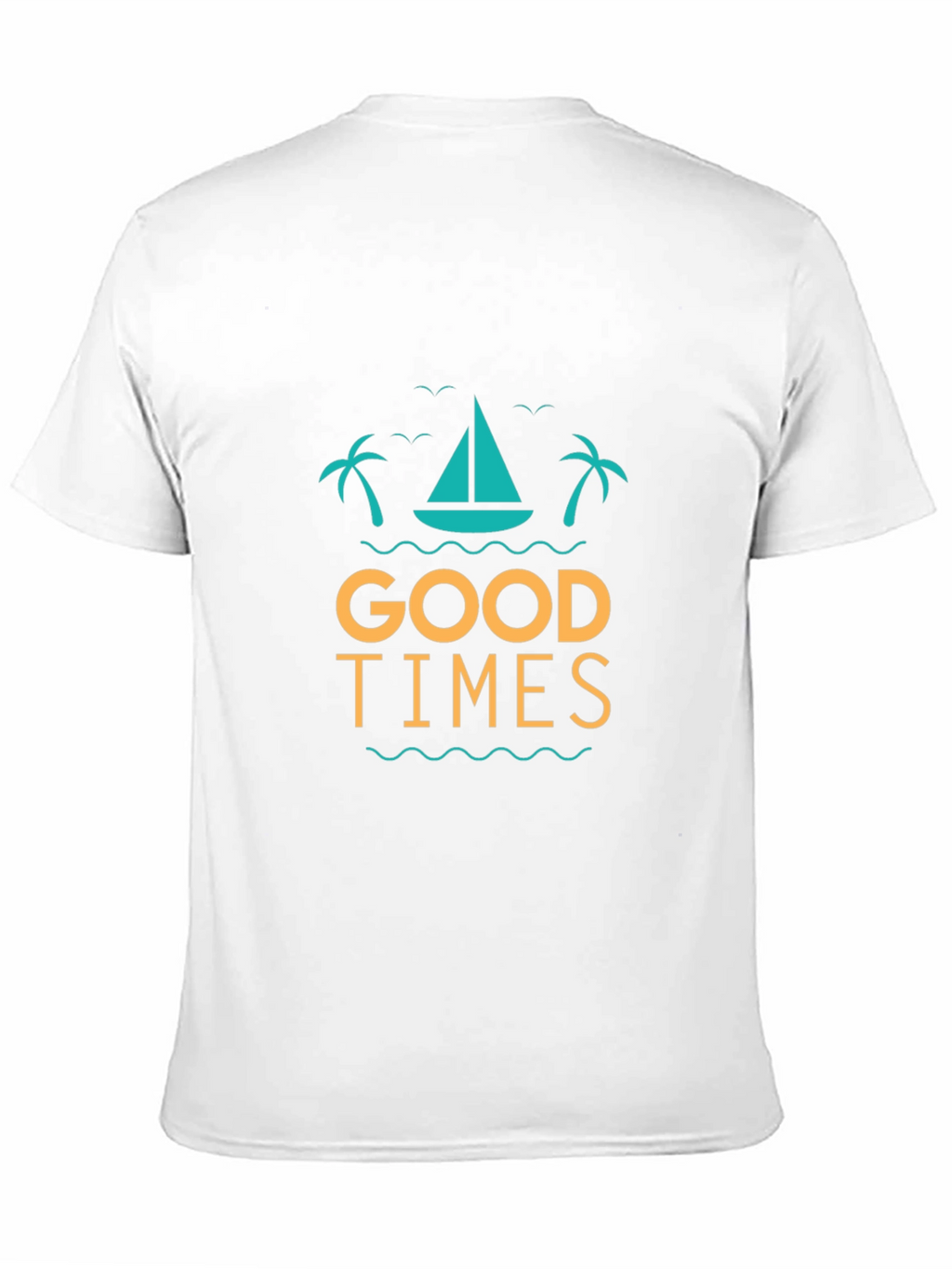 Good Times Graphic Tee - Black Cotton T-Shirt