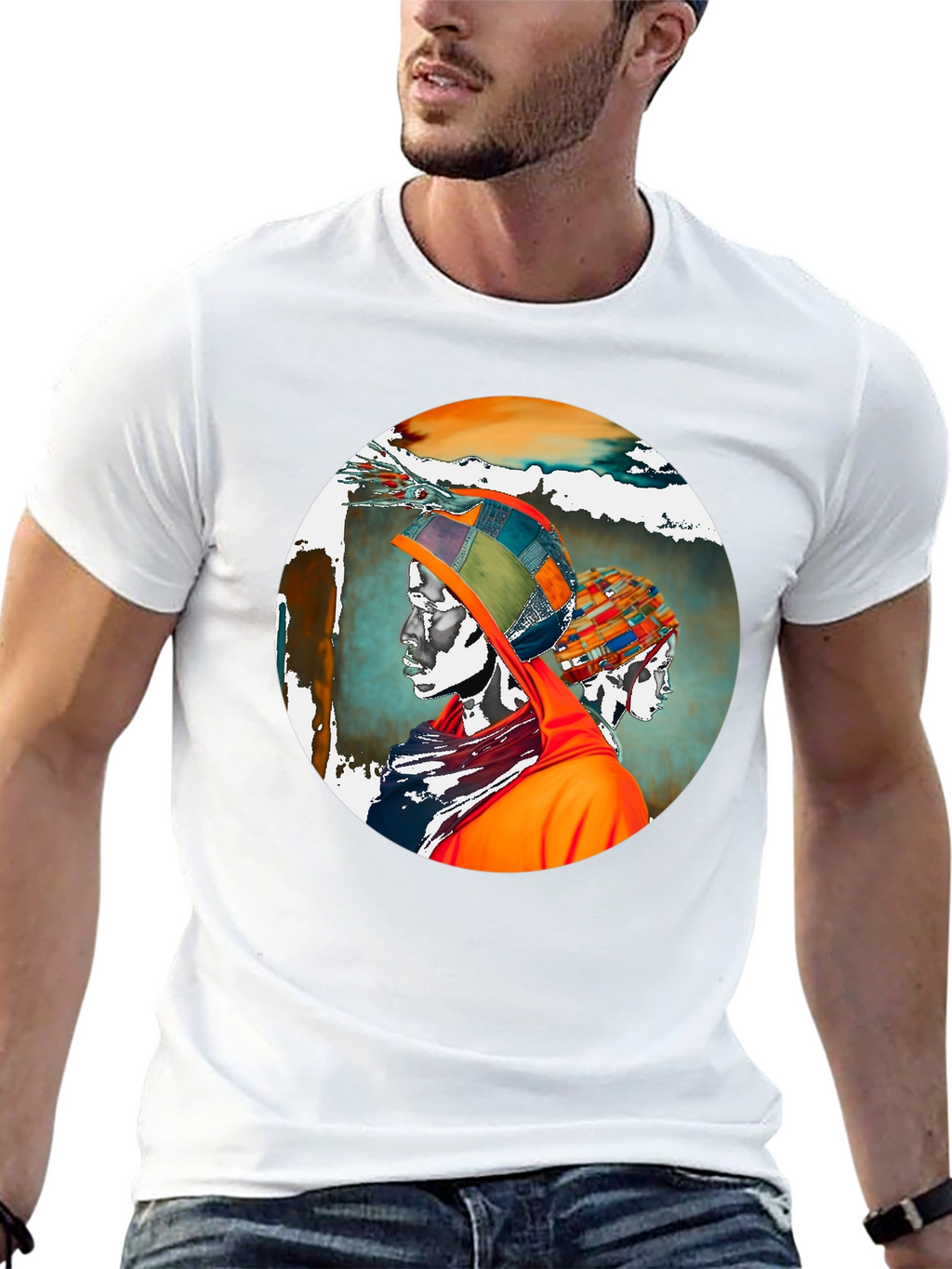 Unique Artistic Graphic Tee