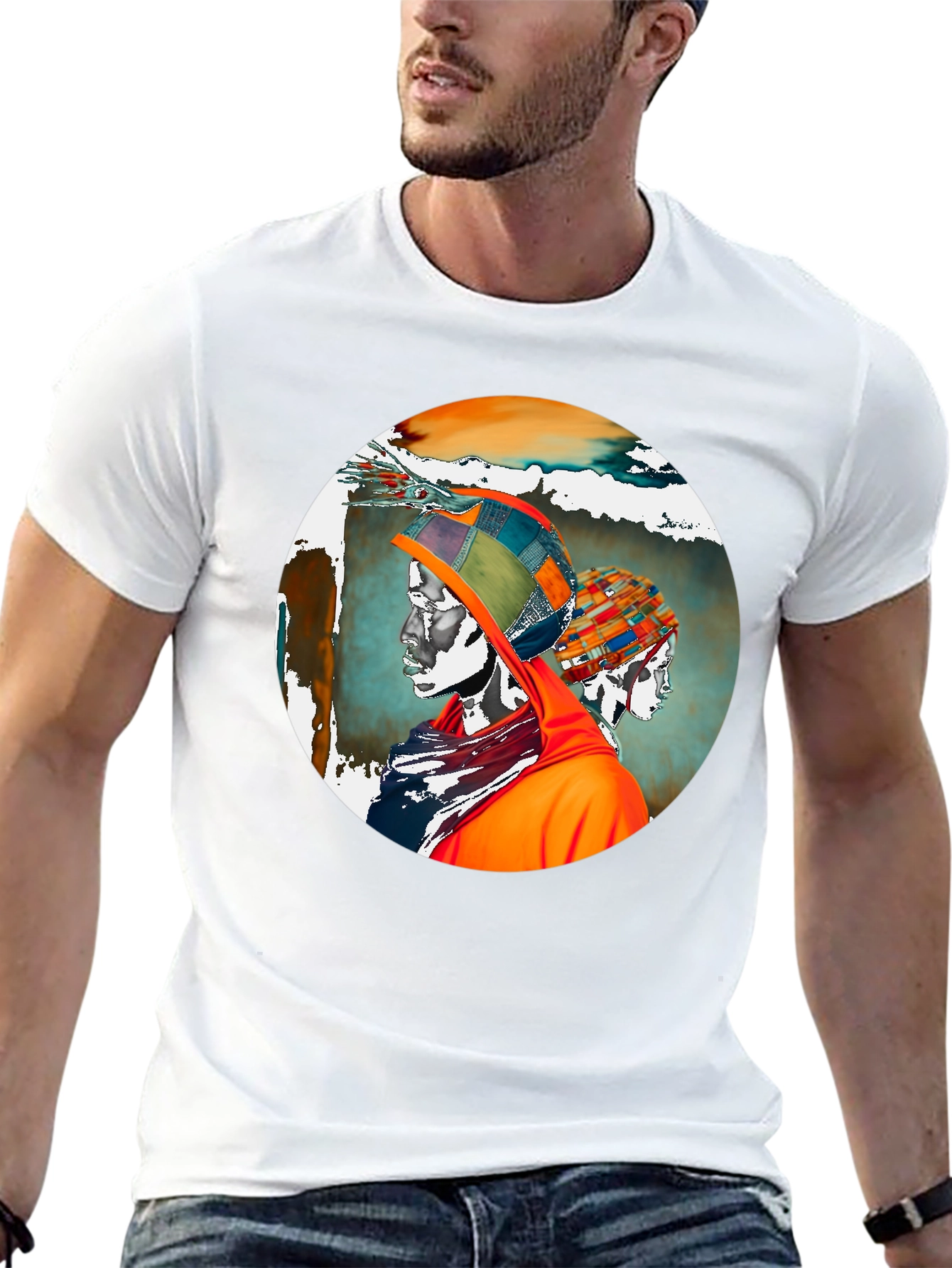 Unique Artistic Graphic Tee