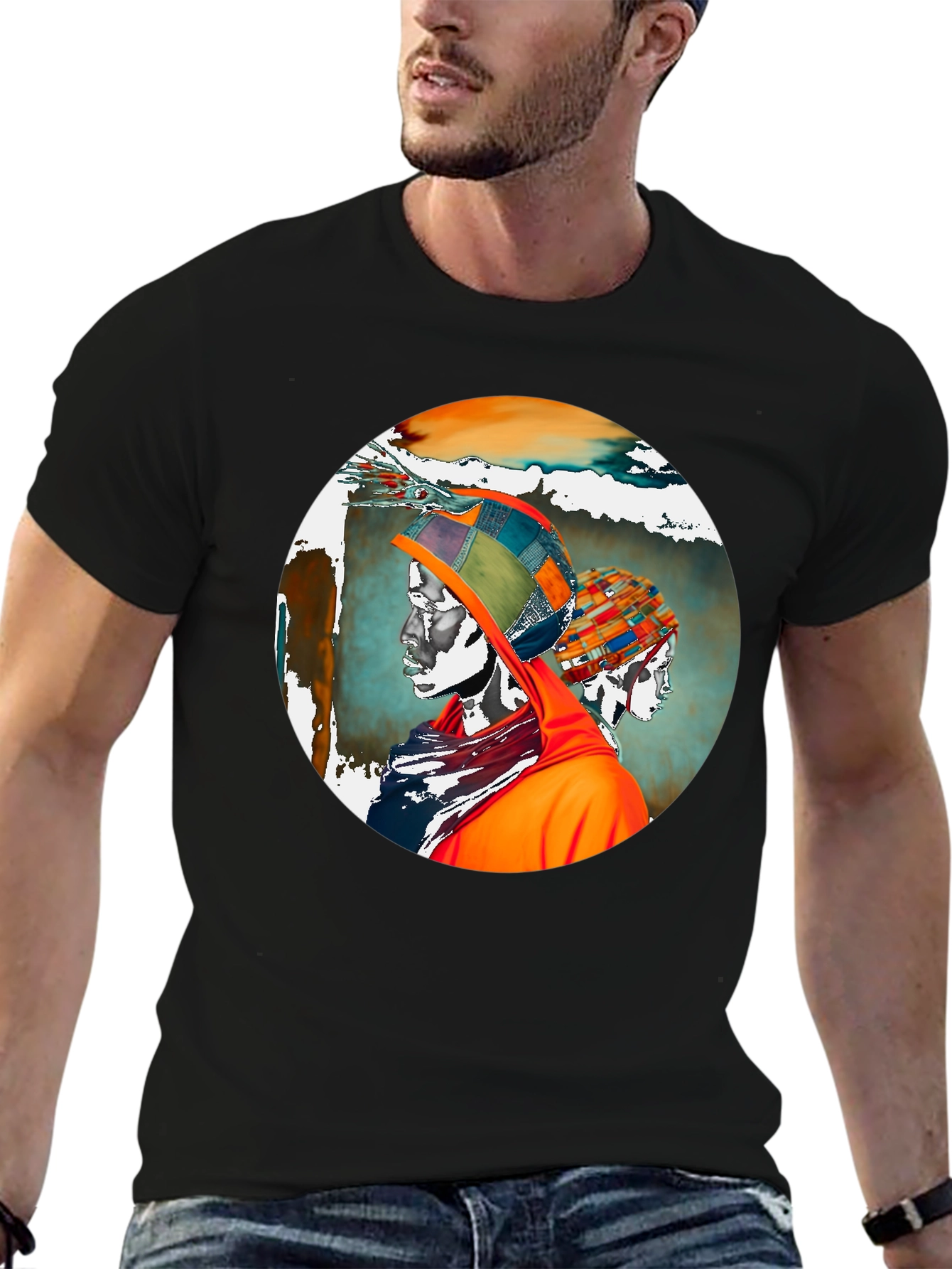 Unique Artistic Graphic Tee