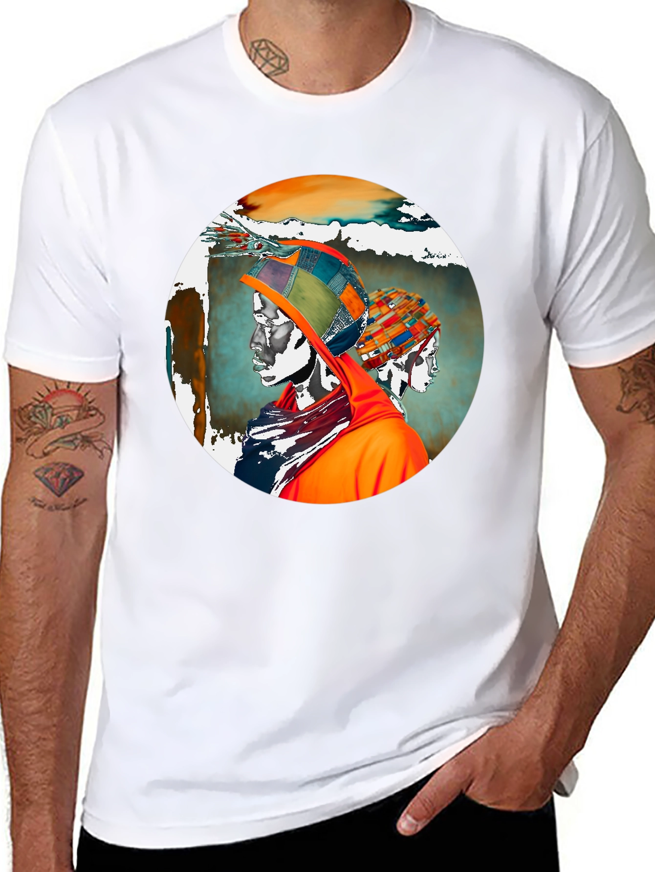 Unique Artistic Graphic Tee