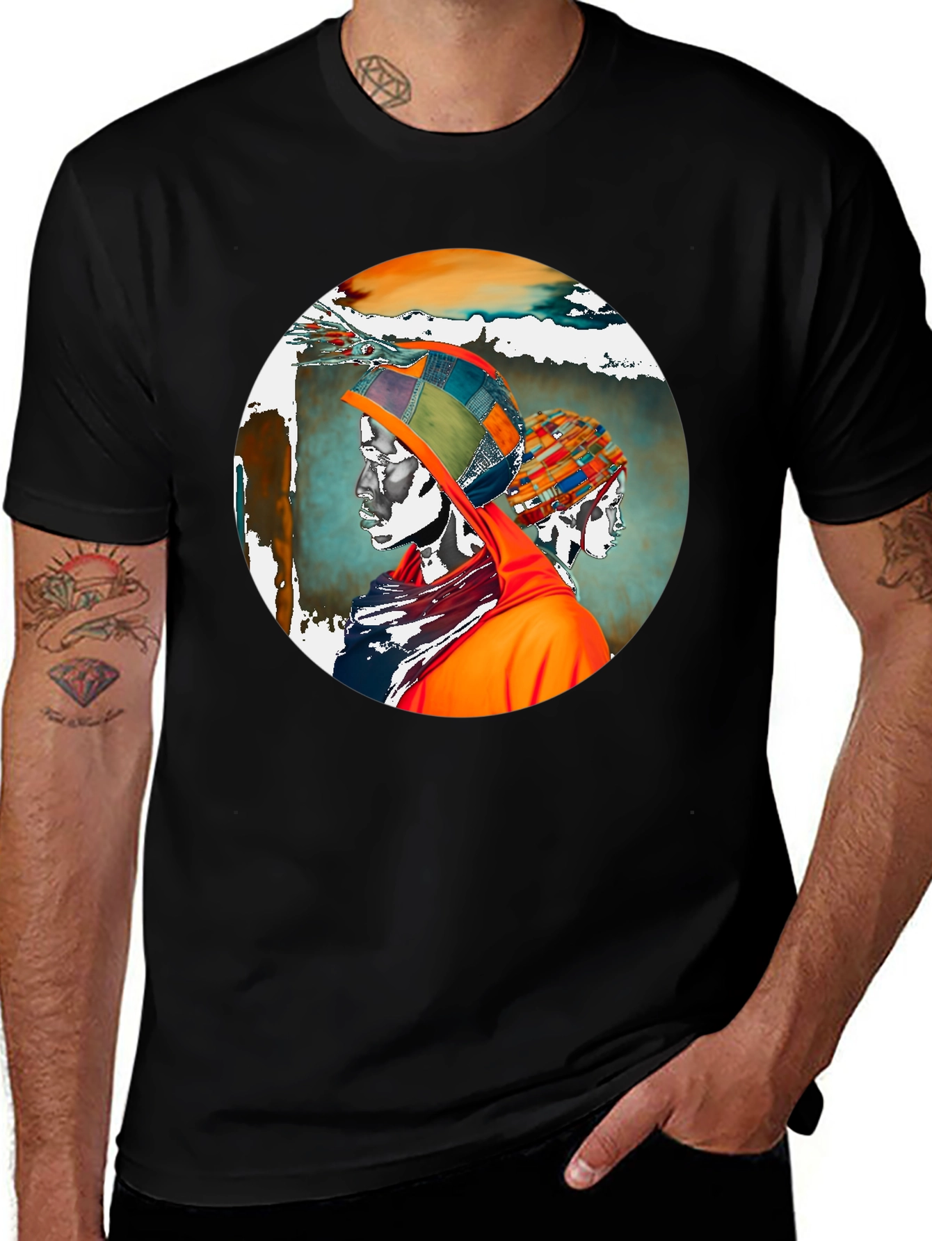 Unique Artistic Graphic Tee