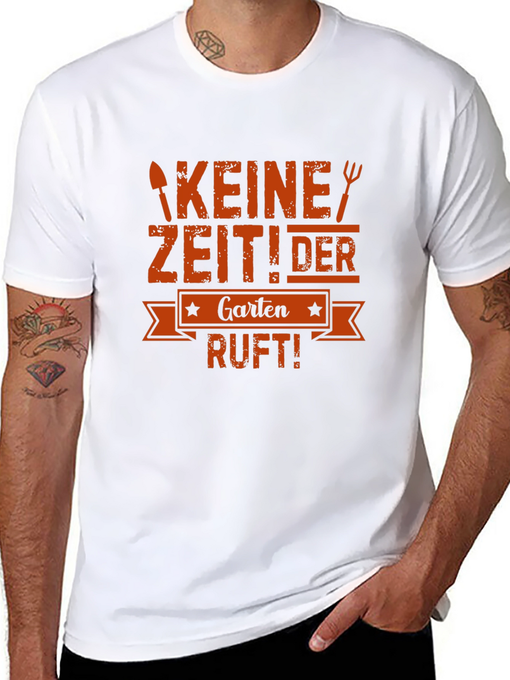 Gardening T-Shirt - Keine Zeit! Der Garten Ruft!