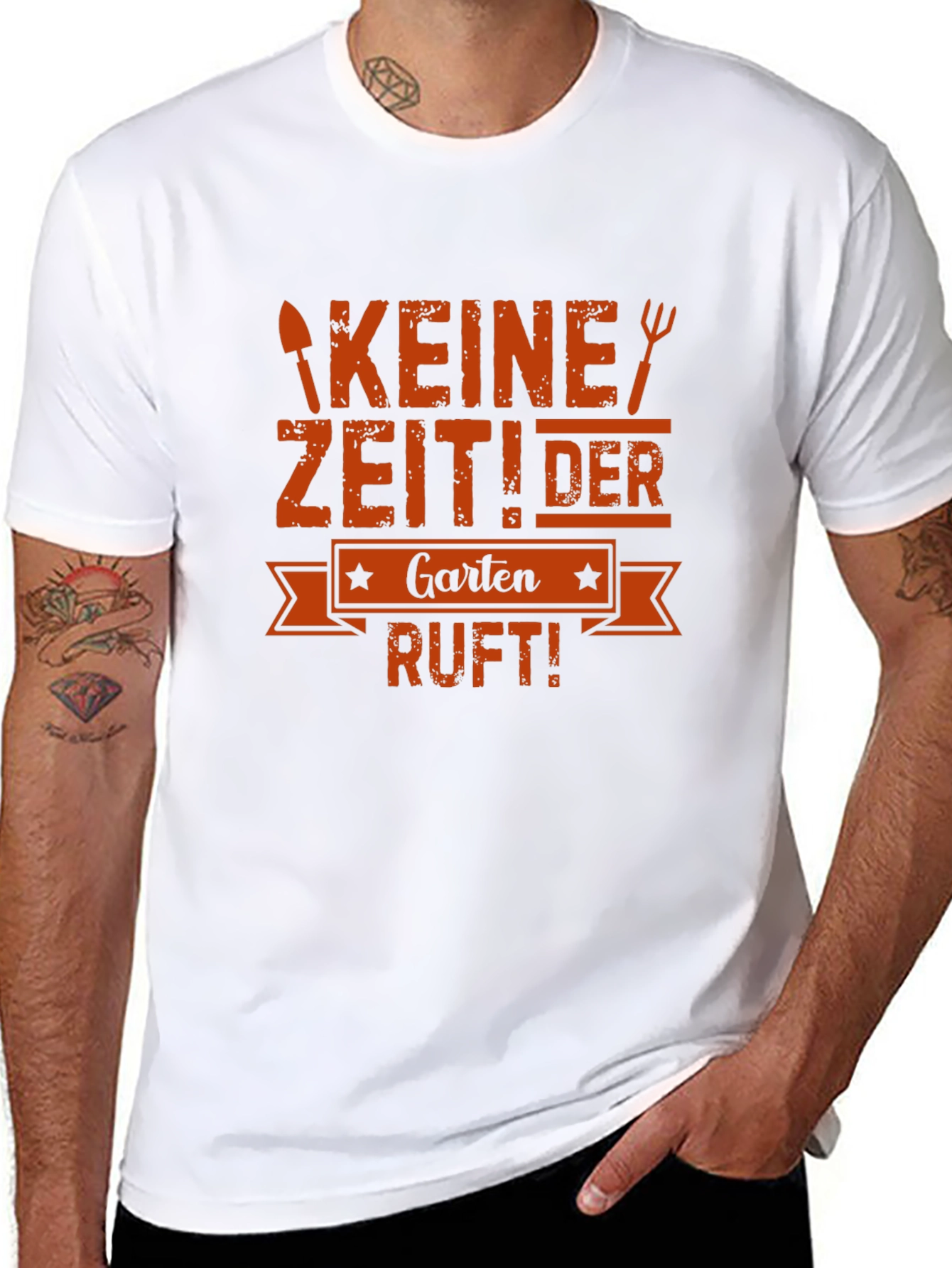 Gardening T-Shirt - Keine Zeit! Der Garten Ruft!