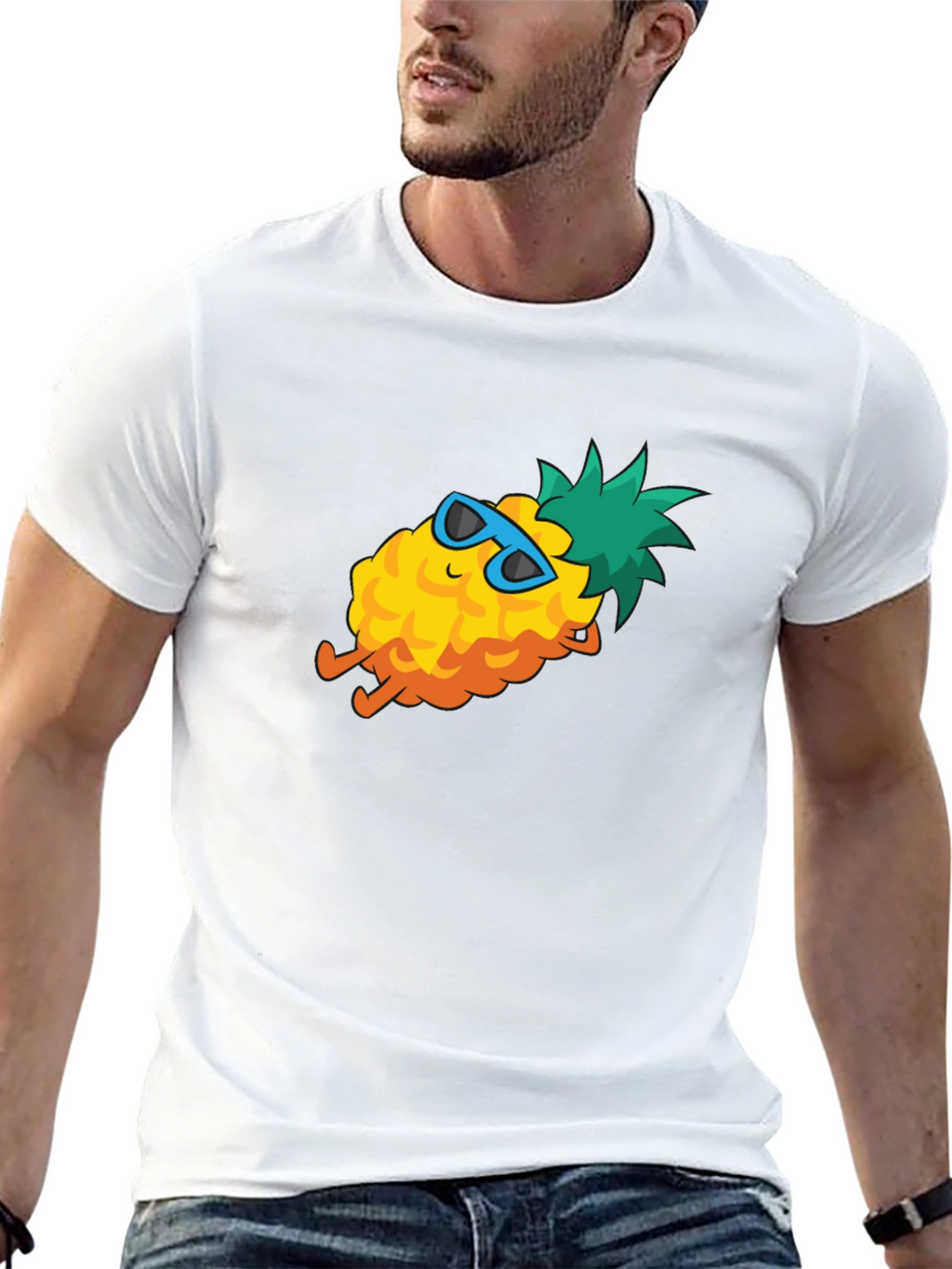 Cool Pineapple T-Shirt - Summer Vibes