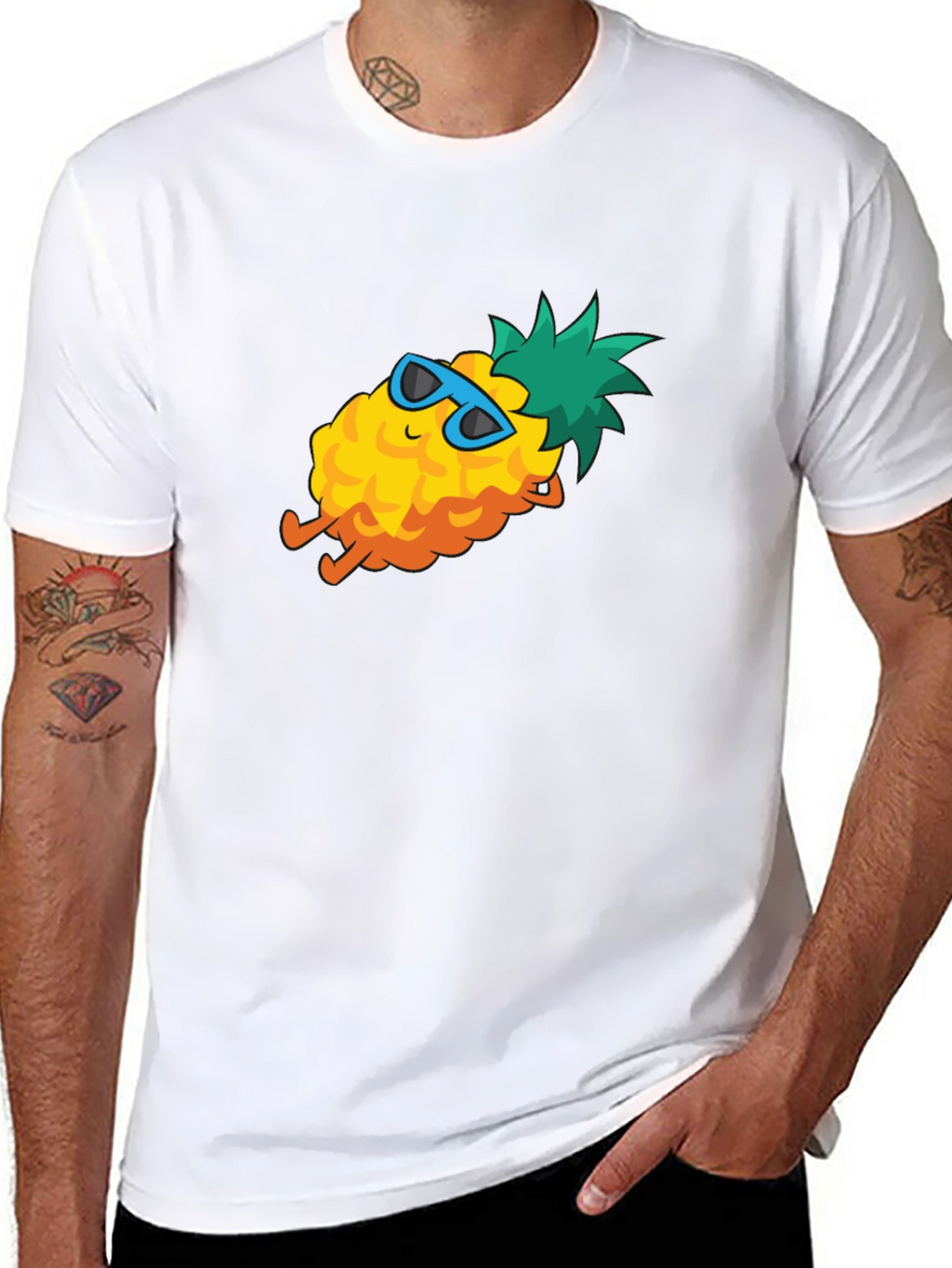 Cool Pineapple T-Shirt - Summer Vibes
