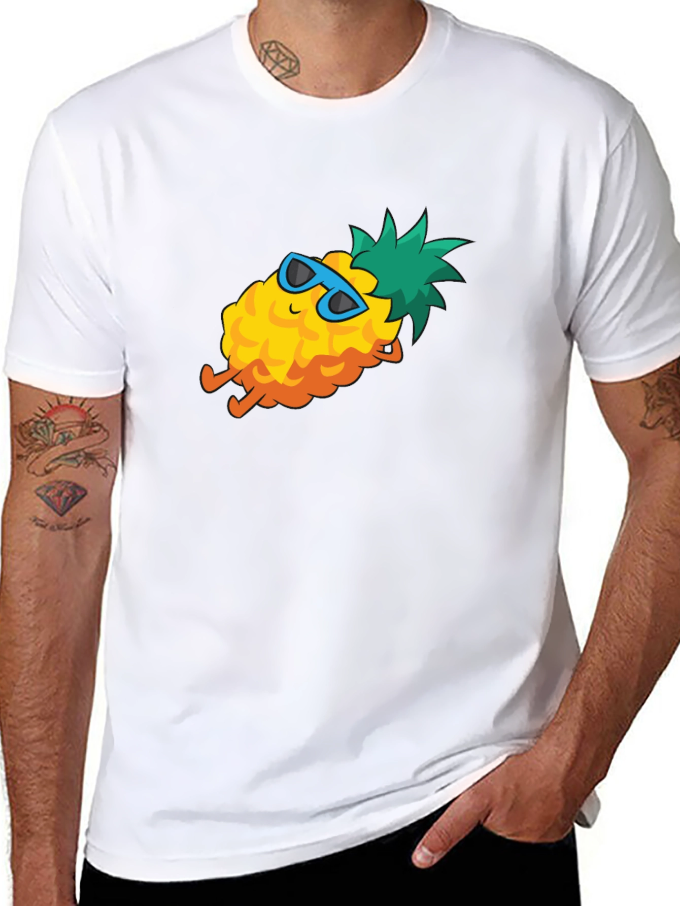 Cool Pineapple T-Shirt - Summer Vibes