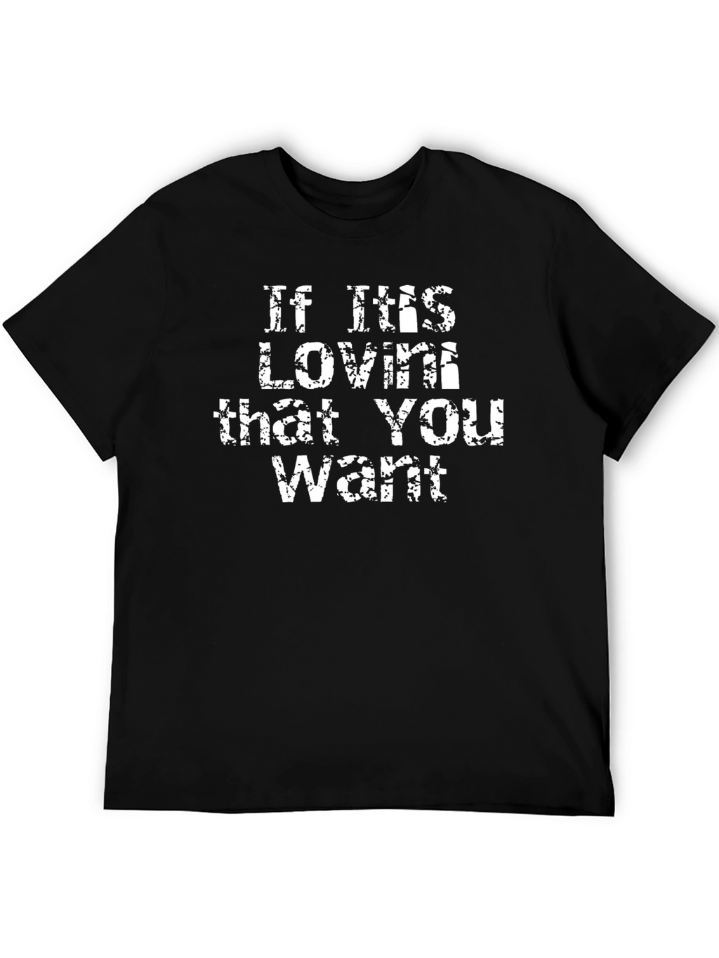 If This Lovin T-Shirt - Black Graphic Tee