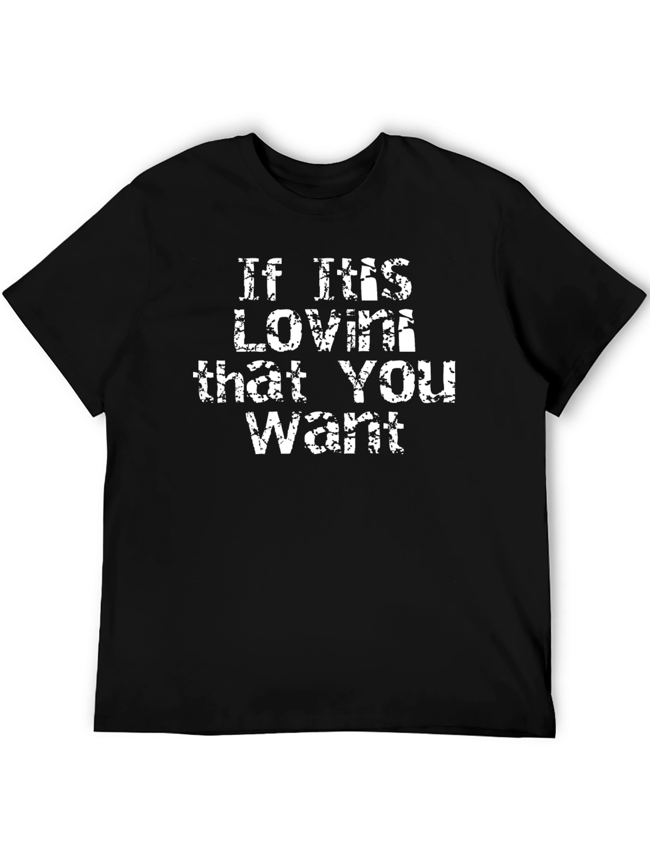 If This Lovin T-Shirt - Black Graphic Tee
