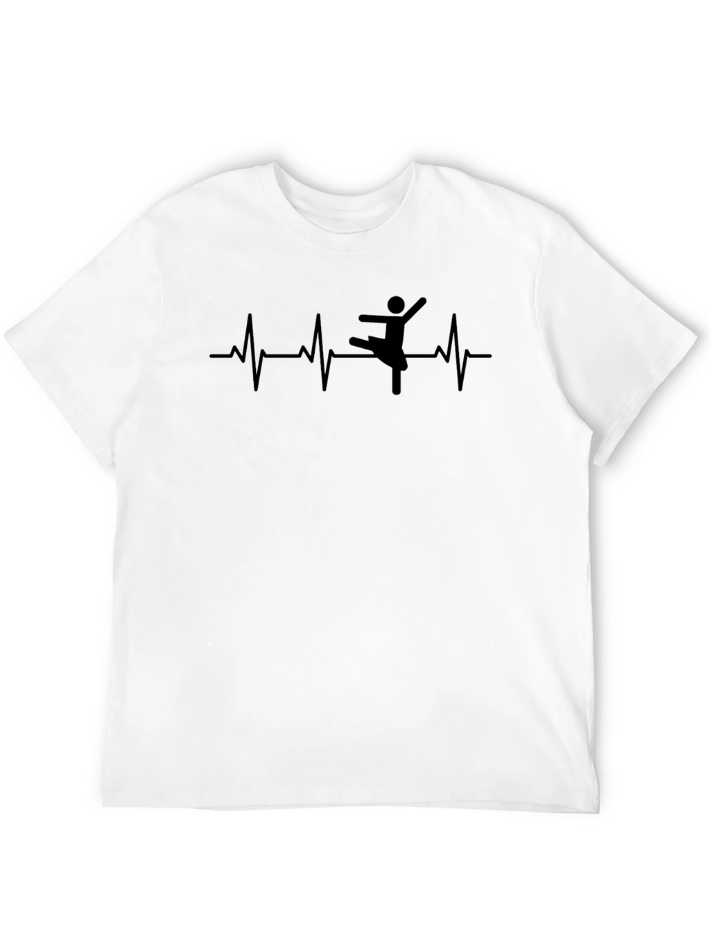 Ballerina Heartbeat T-Shirt - Dance Lover Tee
