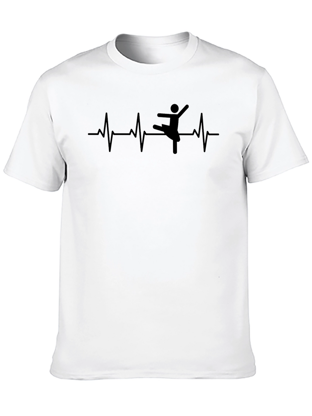 Ballerina Heartbeat T-Shirt - Dance Lover Tee