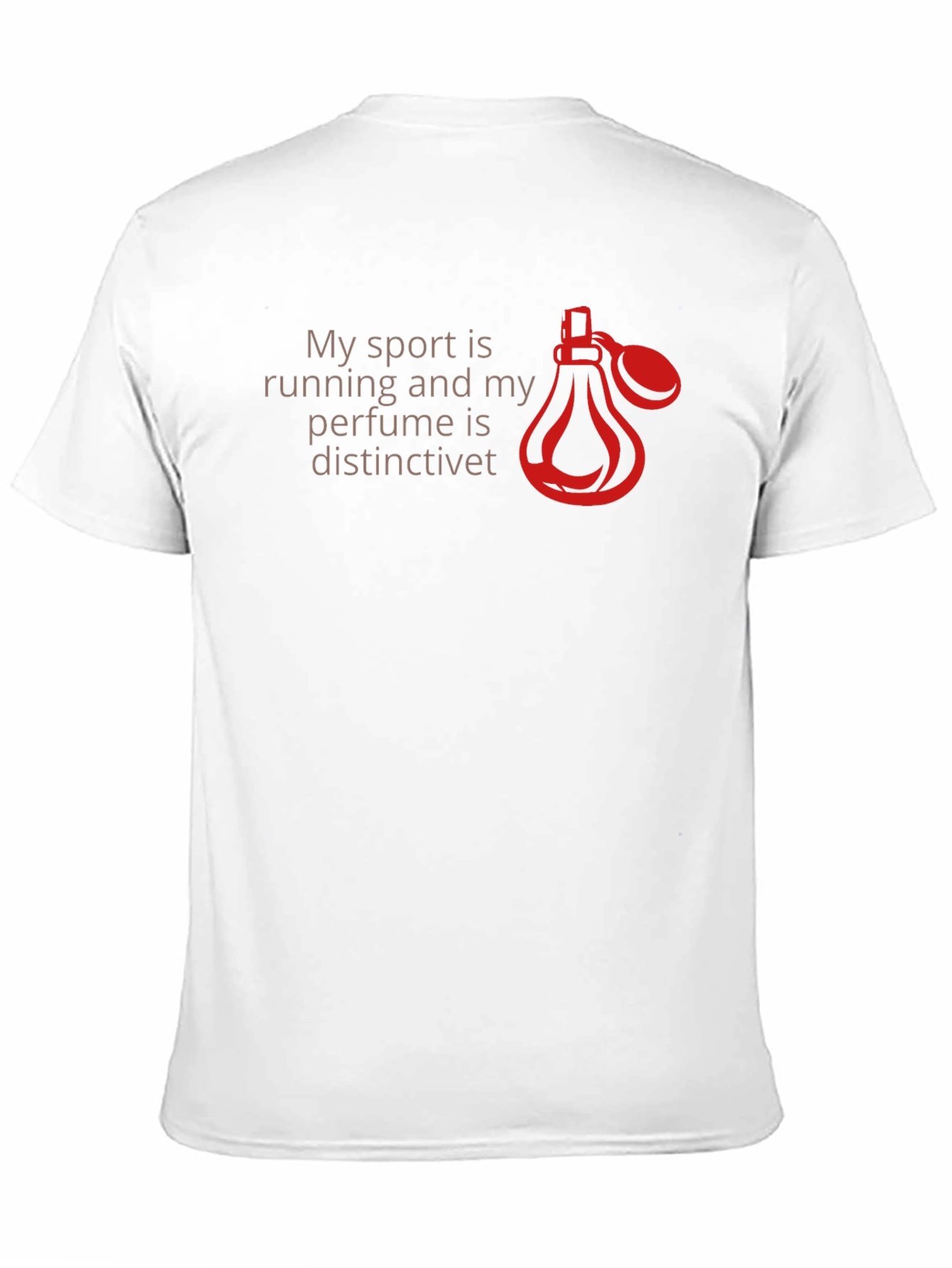 Running Perfume T-Shirt - Sporty & Distinctive Style