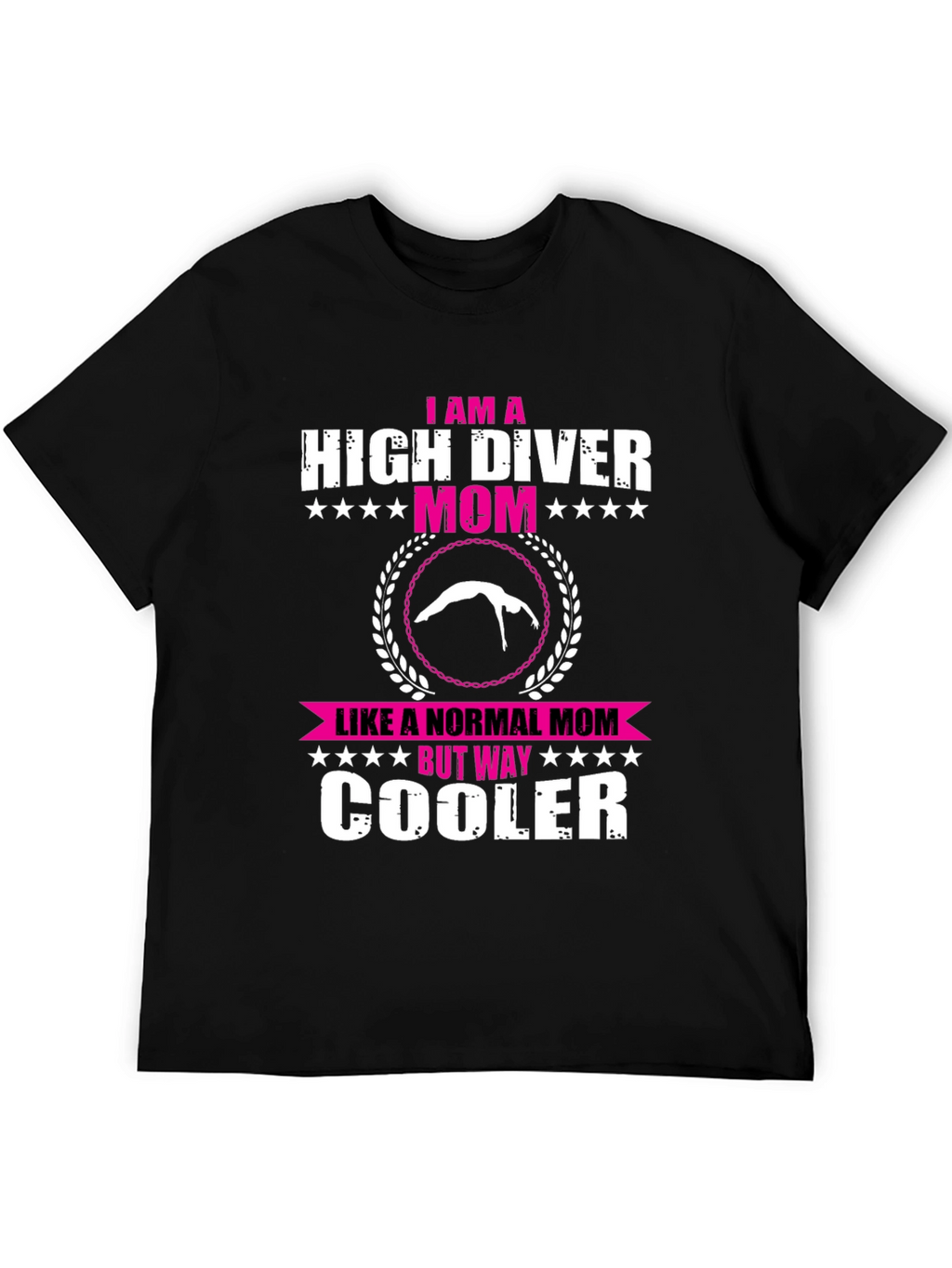 High Diver Mom T-Shirt - Unique Design