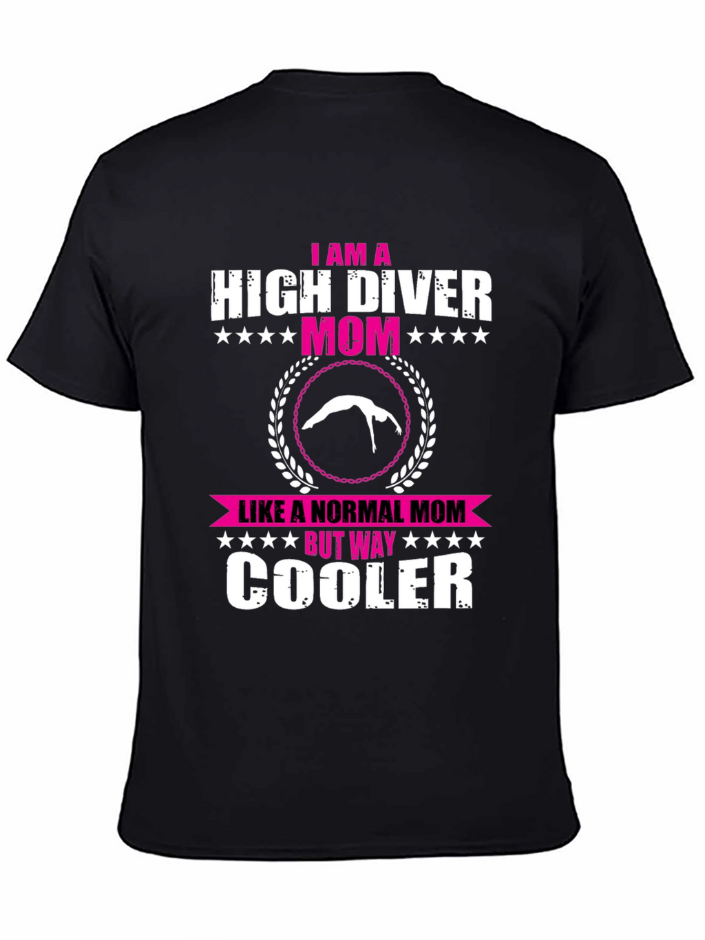 High Diver Mom T-Shirt - Unique Design