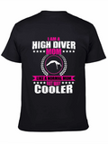 High Diver Mom T-Shirt - Unique Design