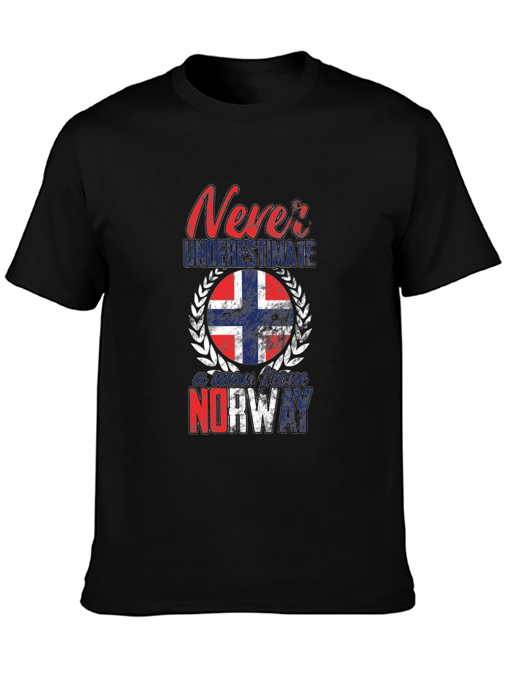 Never Underestimate Norway T-Shirt