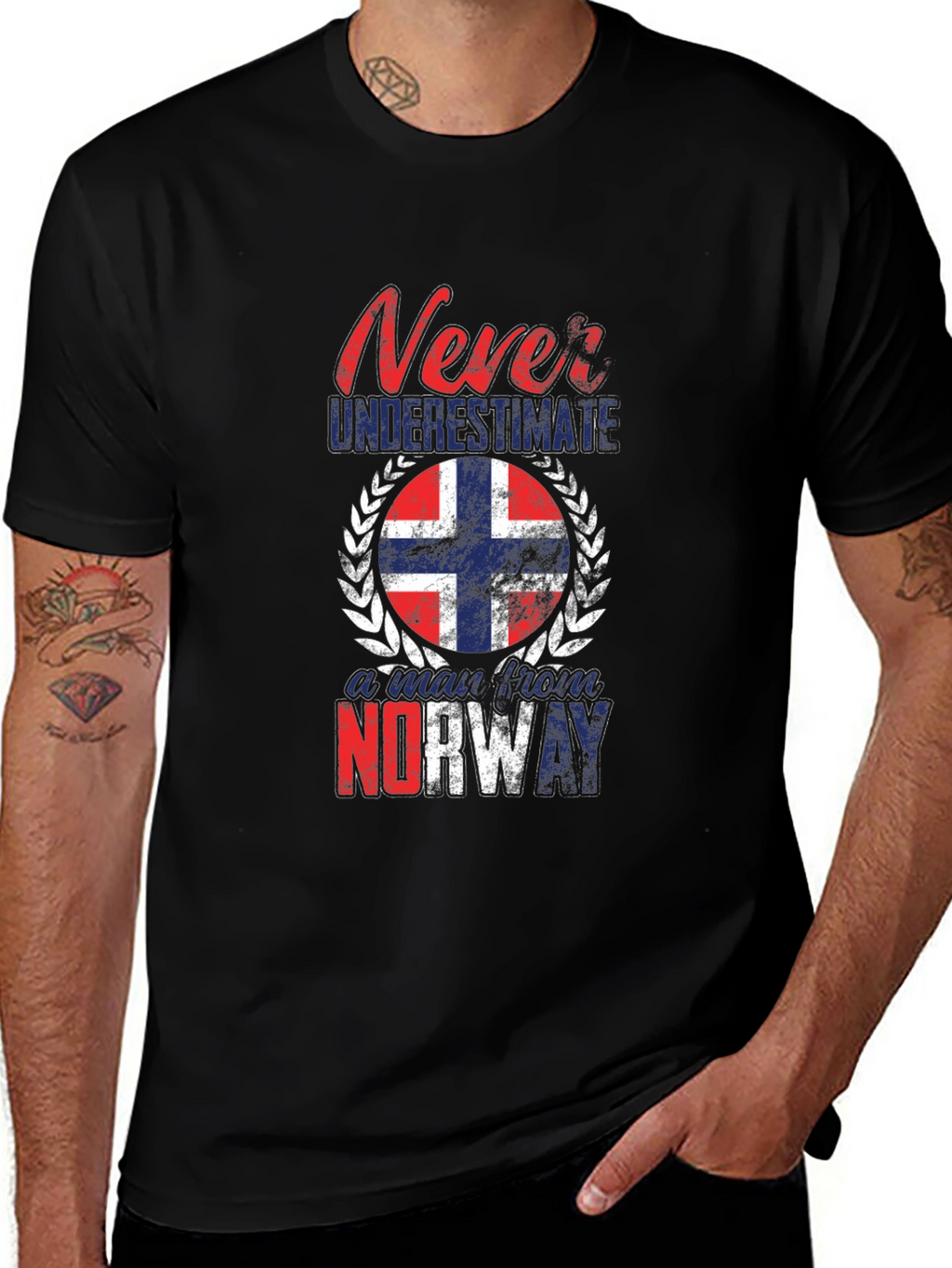 Never Underestimate Norway T-Shirt