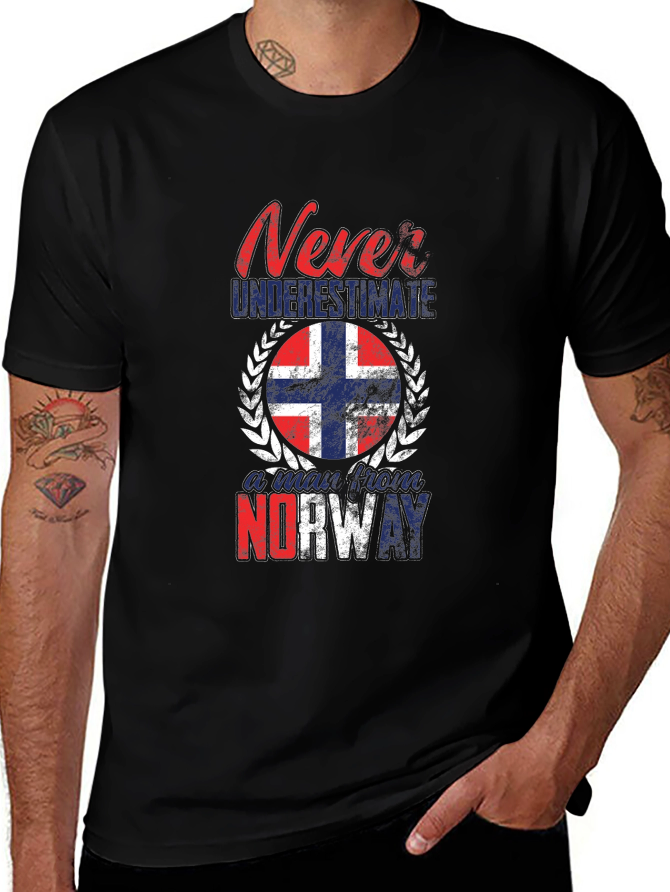 Never Underestimate Norway T-Shirt