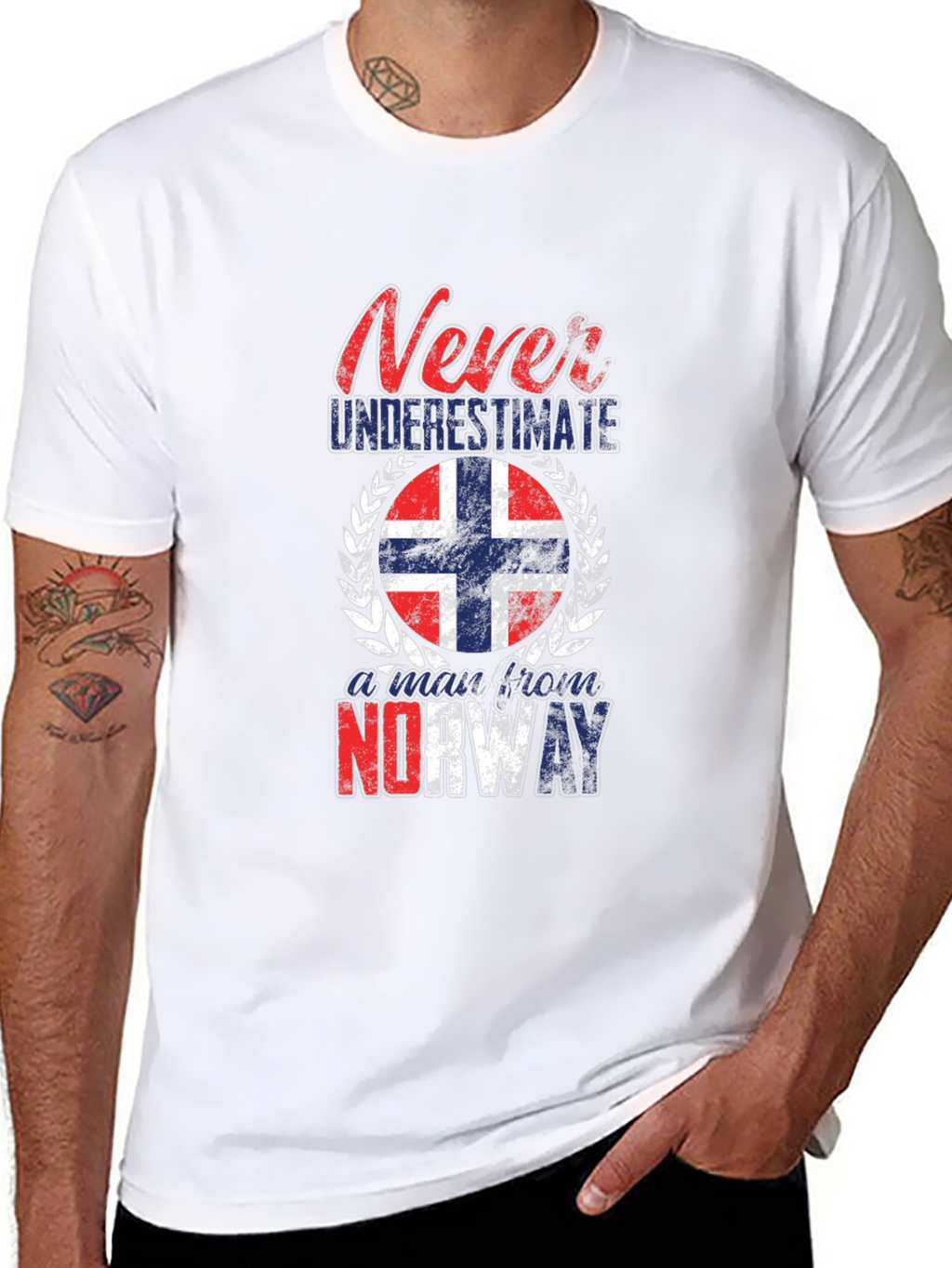 Never Underestimate Norway T-Shirt