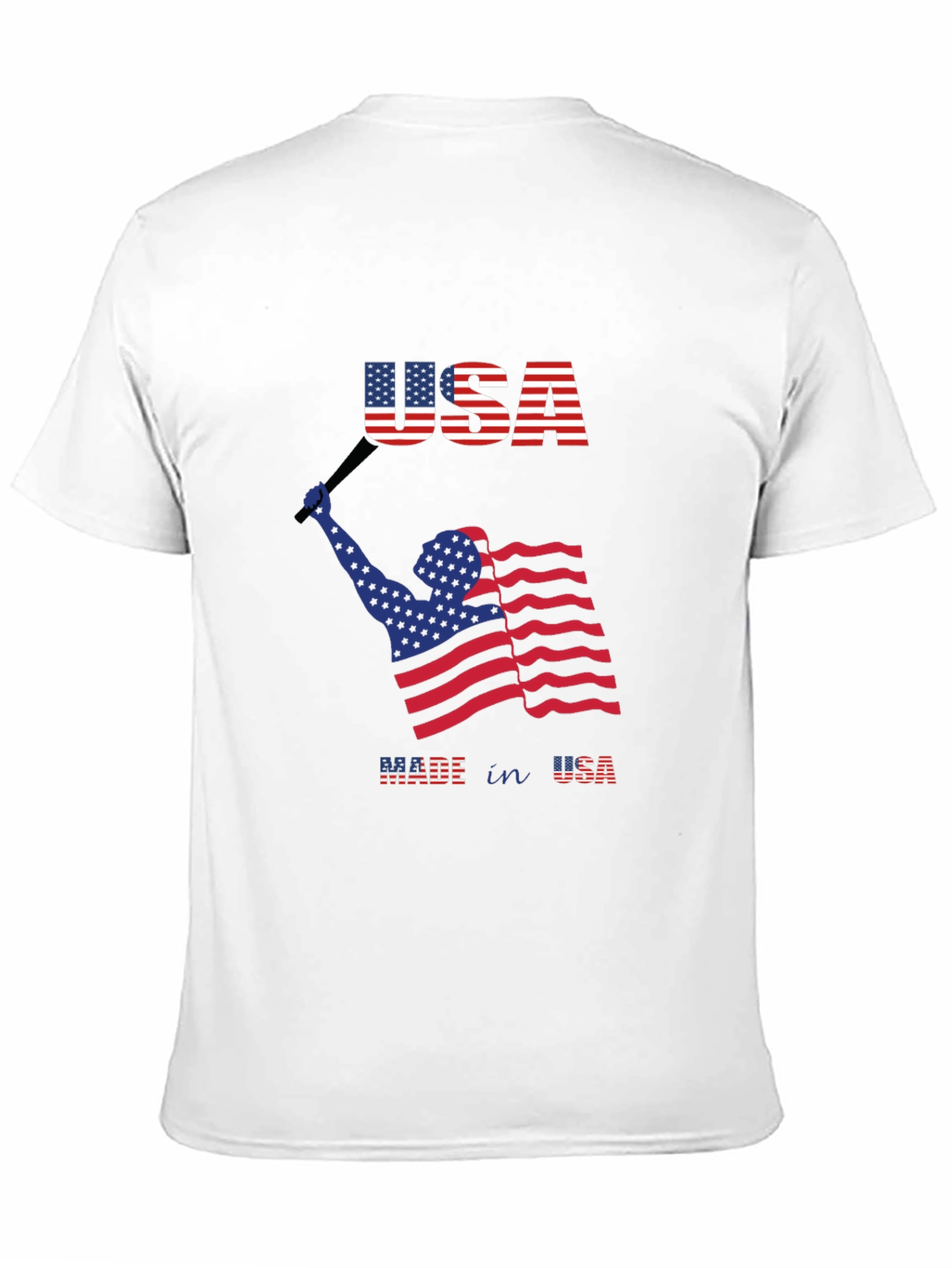 USA Flag Graphic T-Shirt