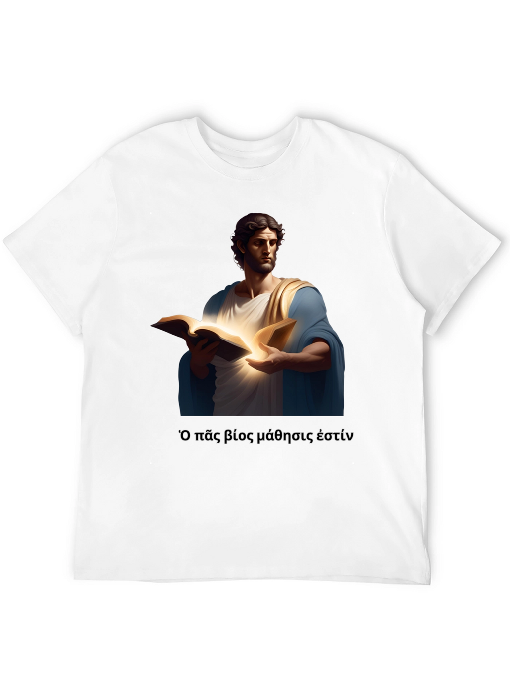 Enlightened Scholar T-Shirt: All Life is Learning