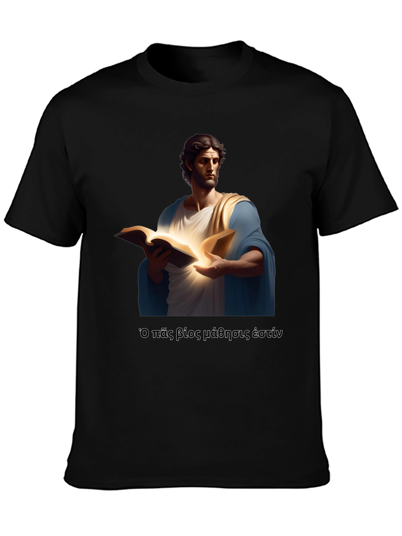 Enlightened Scholar T-Shirt: All Life is Learning