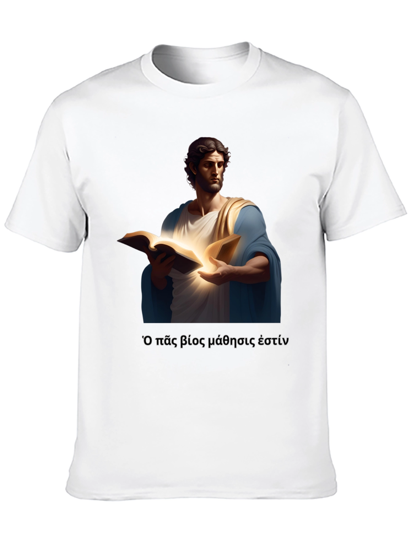 Enlightened Scholar T-Shirt: All Life is Learning
