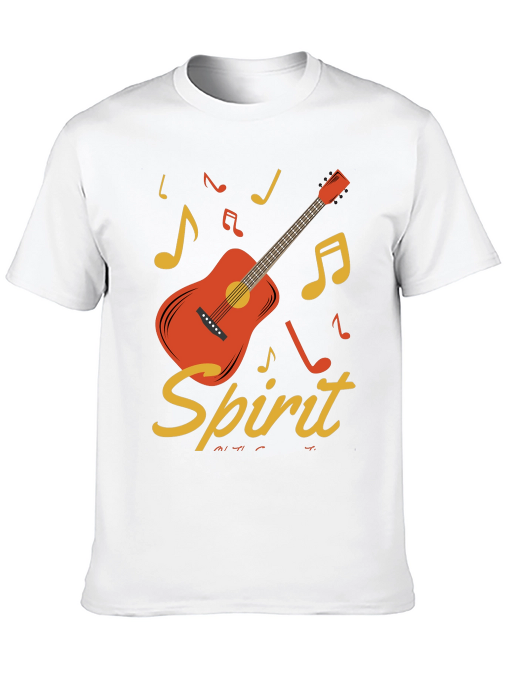 Acoustic Guitar Spirit Graphic Tee