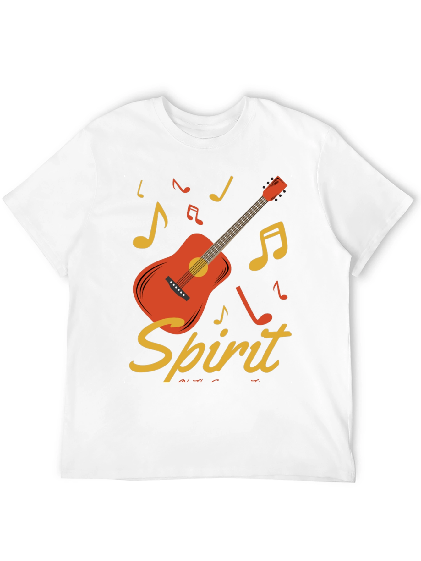 Acoustic Guitar Spirit Graphic Tee