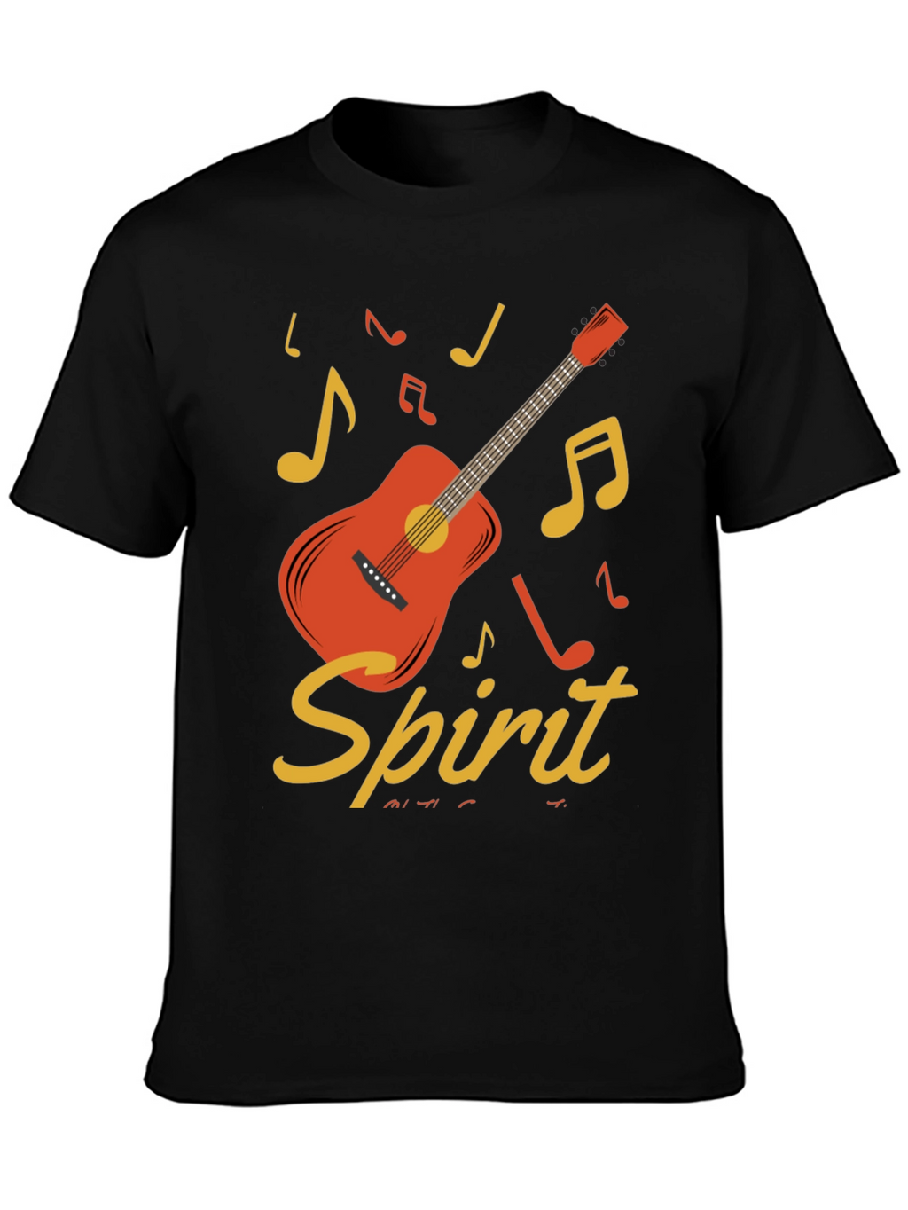 Acoustic Guitar Spirit Graphic Tee