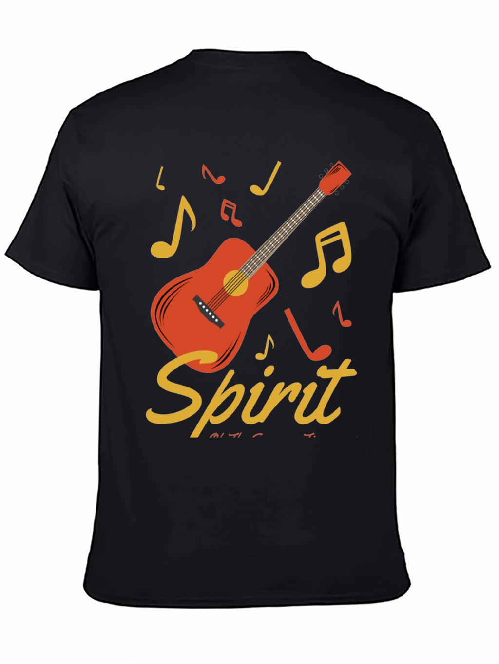 Acoustic Guitar Spirit Graphic Tee
