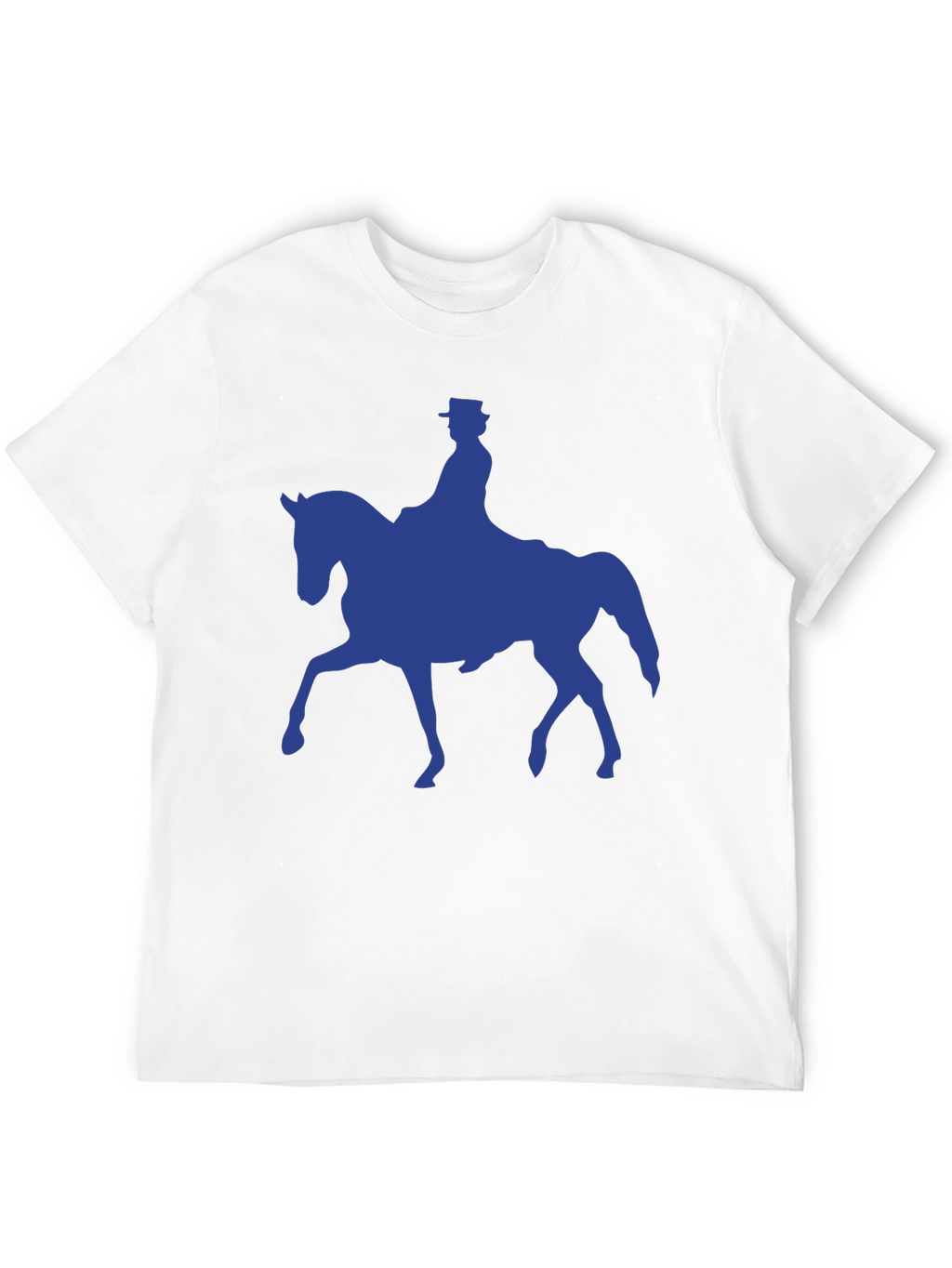 Equestrian Silhouette T-Shirt - Black