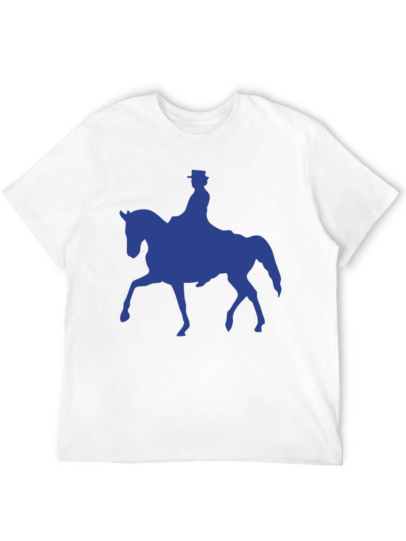 Equestrian Silhouette T-Shirt - Black