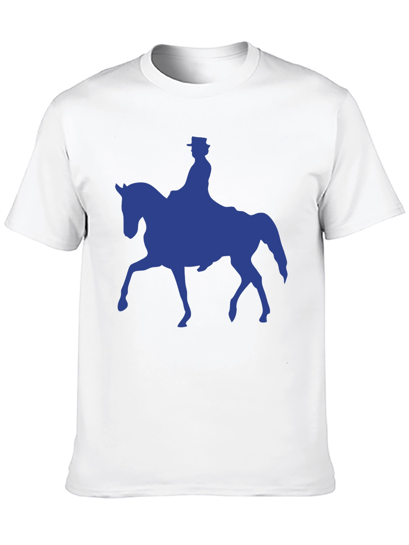 Equestrian Silhouette T-Shirt - Black