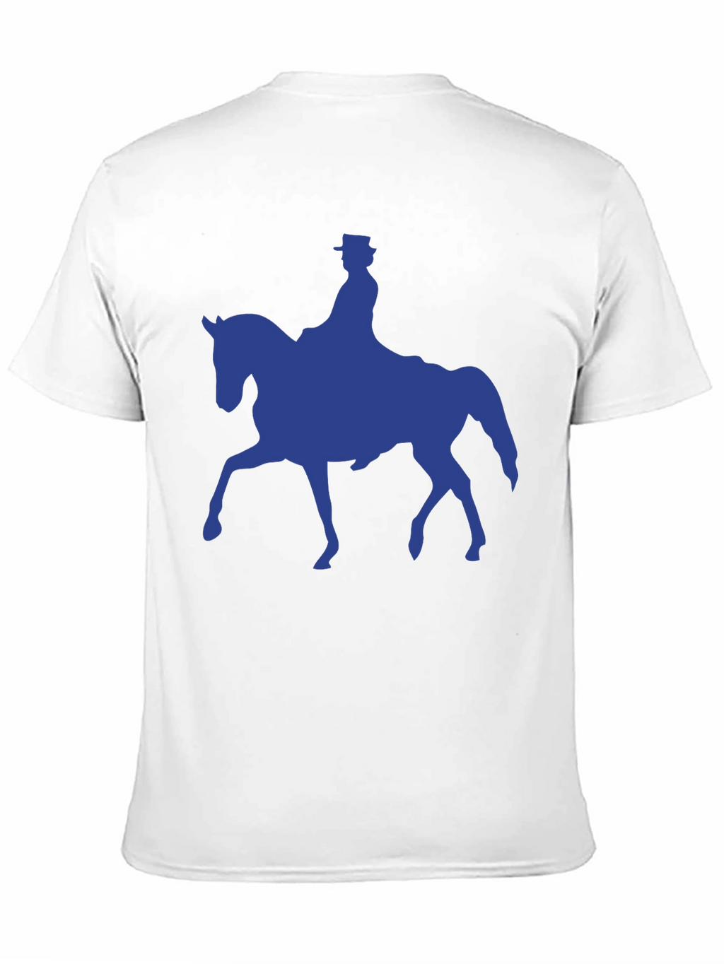 Equestrian Silhouette T-Shirt - Black