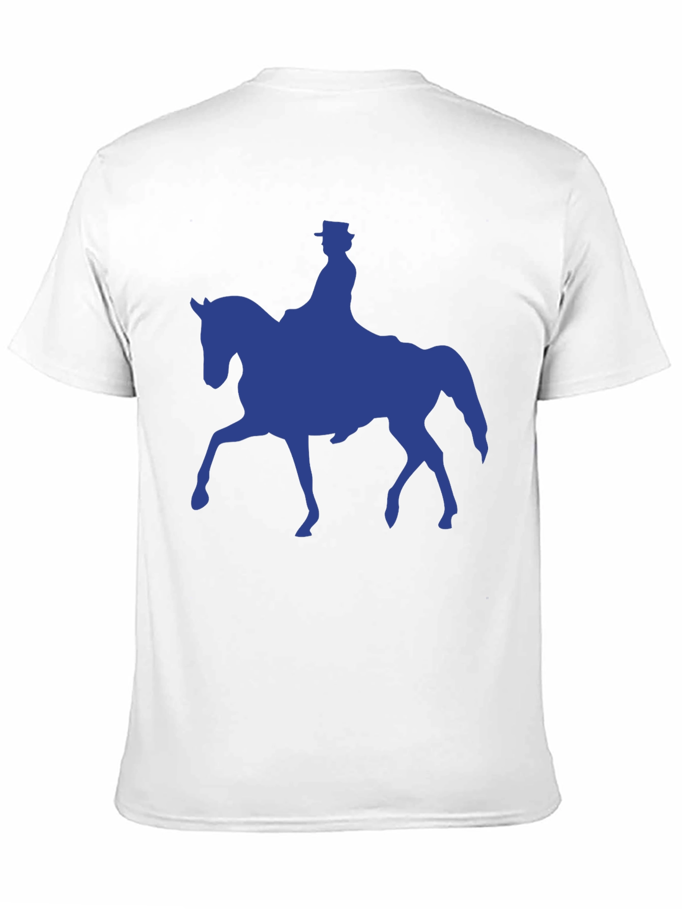 Equestrian Silhouette T-Shirt - Black