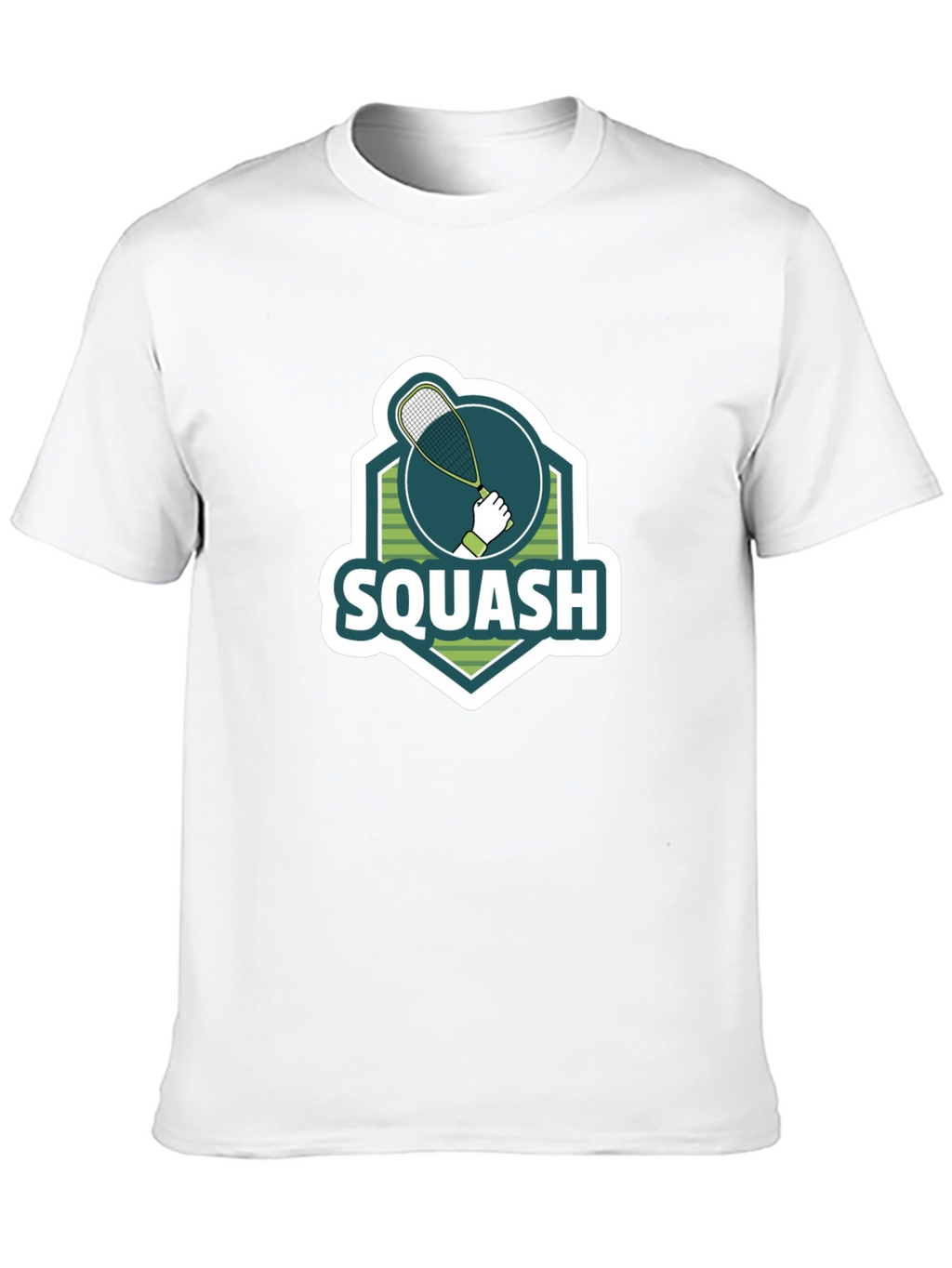 Squash Graphic Tee - Sporty Casual Style