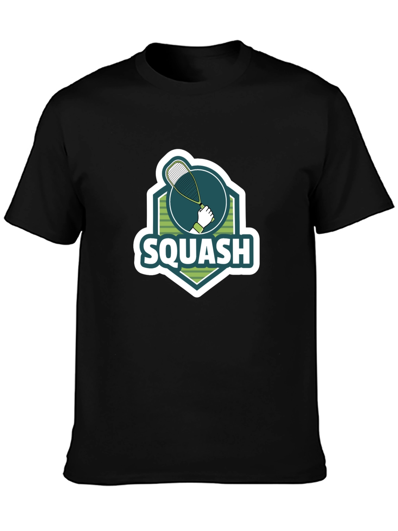 Squash Graphic Tee - Sporty Casual Style