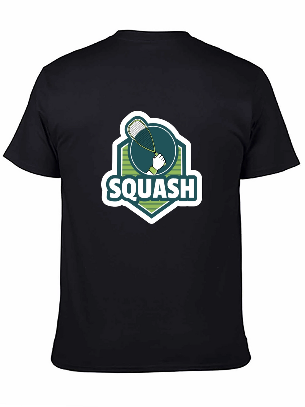 Squash Graphic Tee - Sporty Casual Style