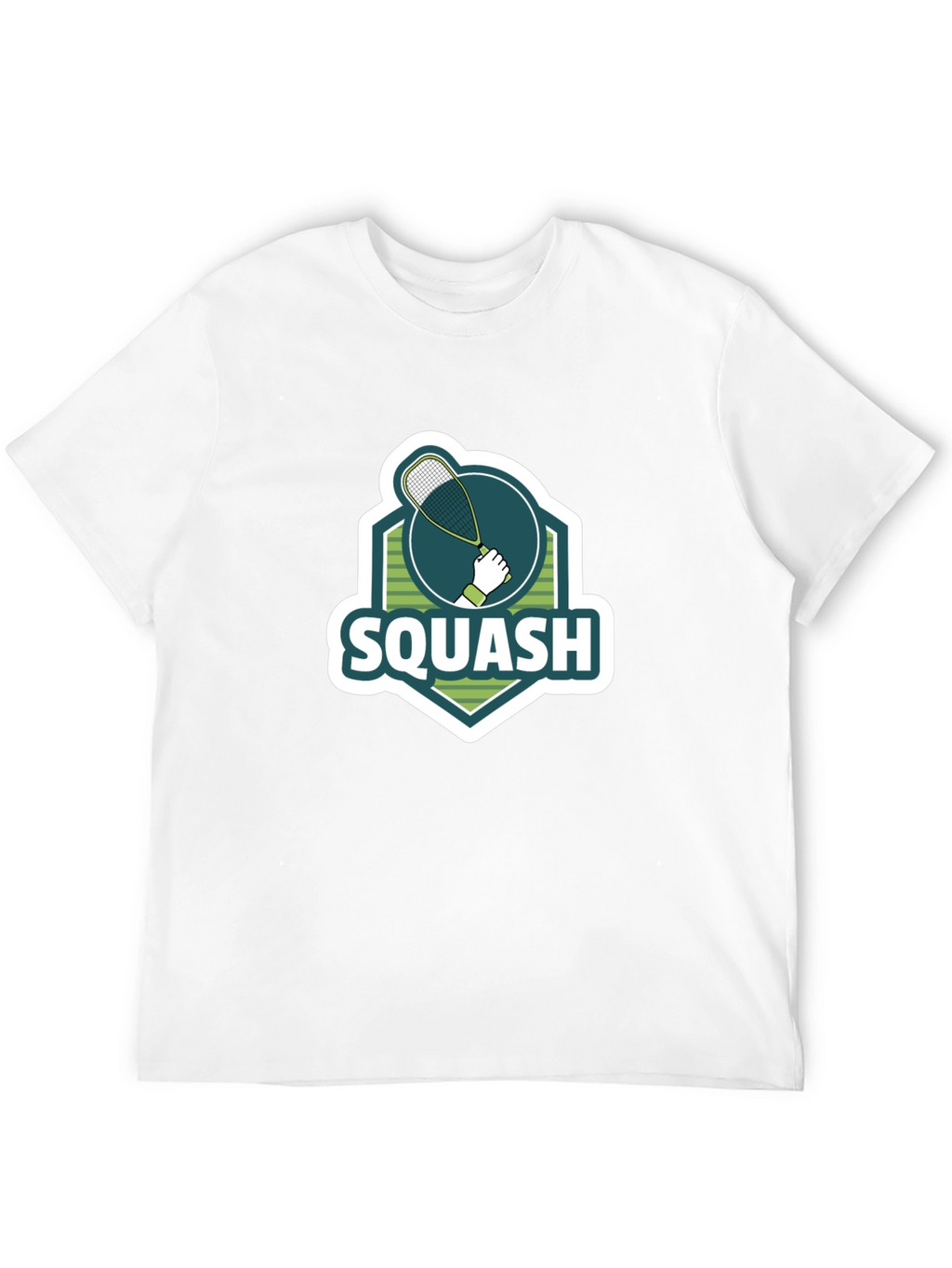Squash Graphic Tee - Sporty Casual Style