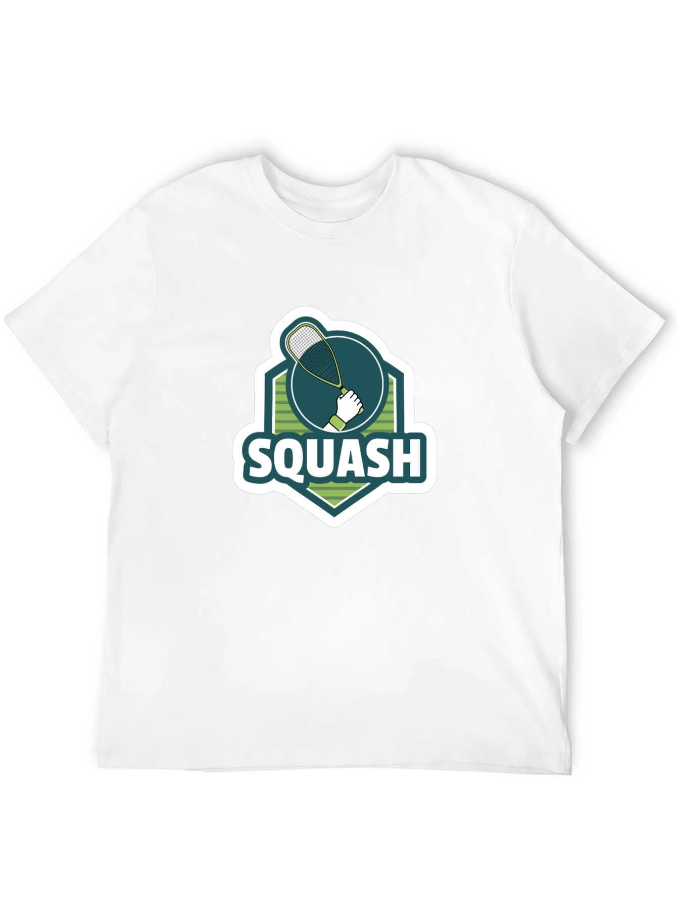 Squash Graphic Tee - Sporty Casual Style