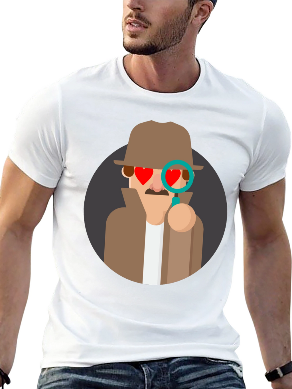 Detective of Love Graphic Tee