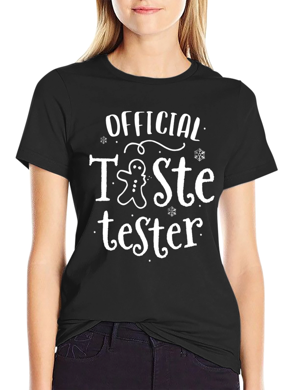 Official Taste Tester Black Christmas T-Shirt