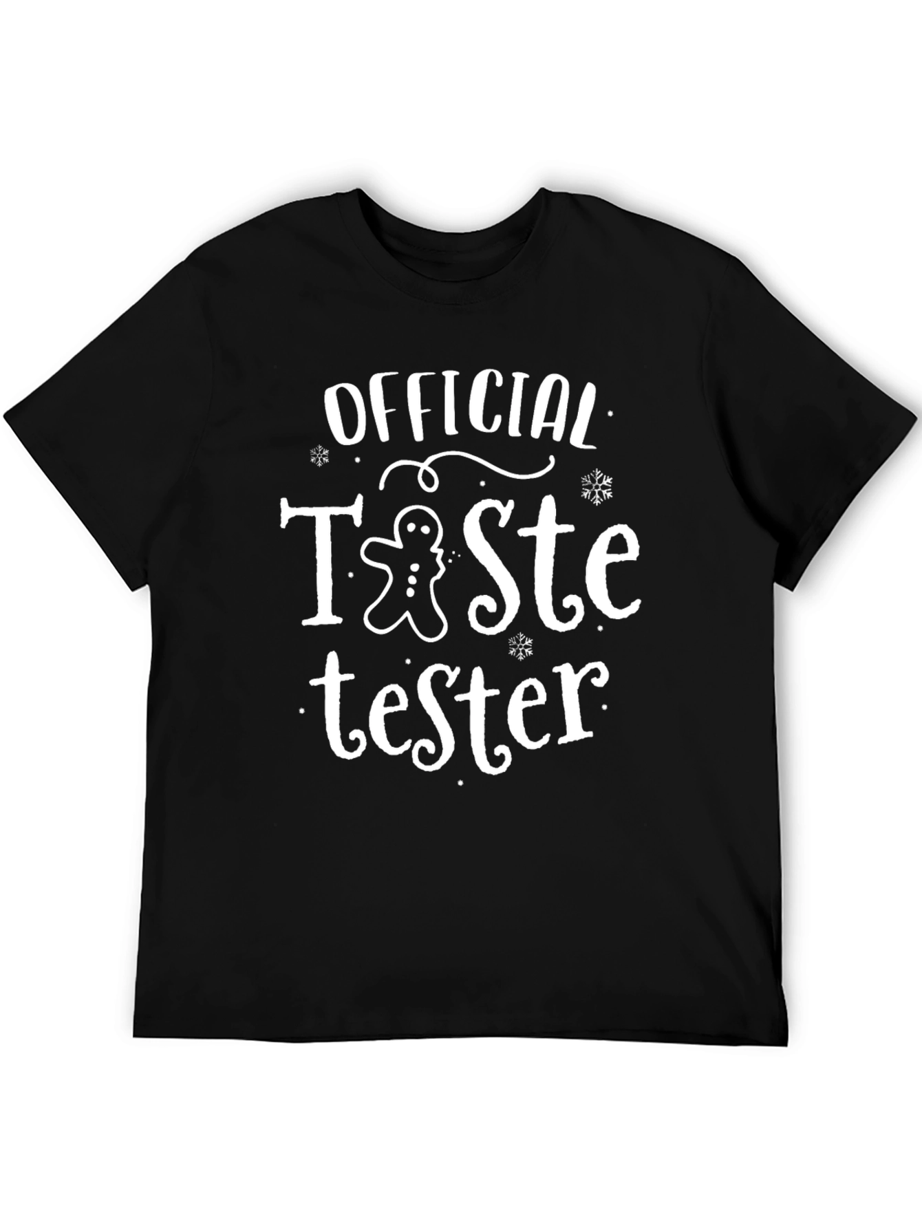 Official Taste Tester Black Christmas T-Shirt