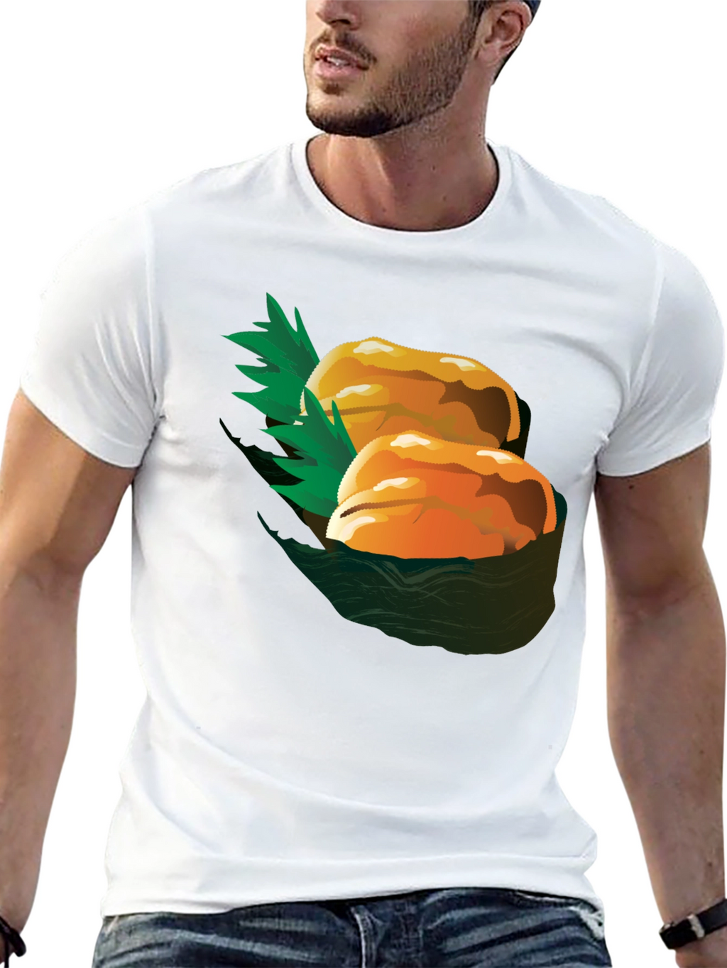 Uni Sushi Graphic Tee - Unique Foodie T-Shirt
