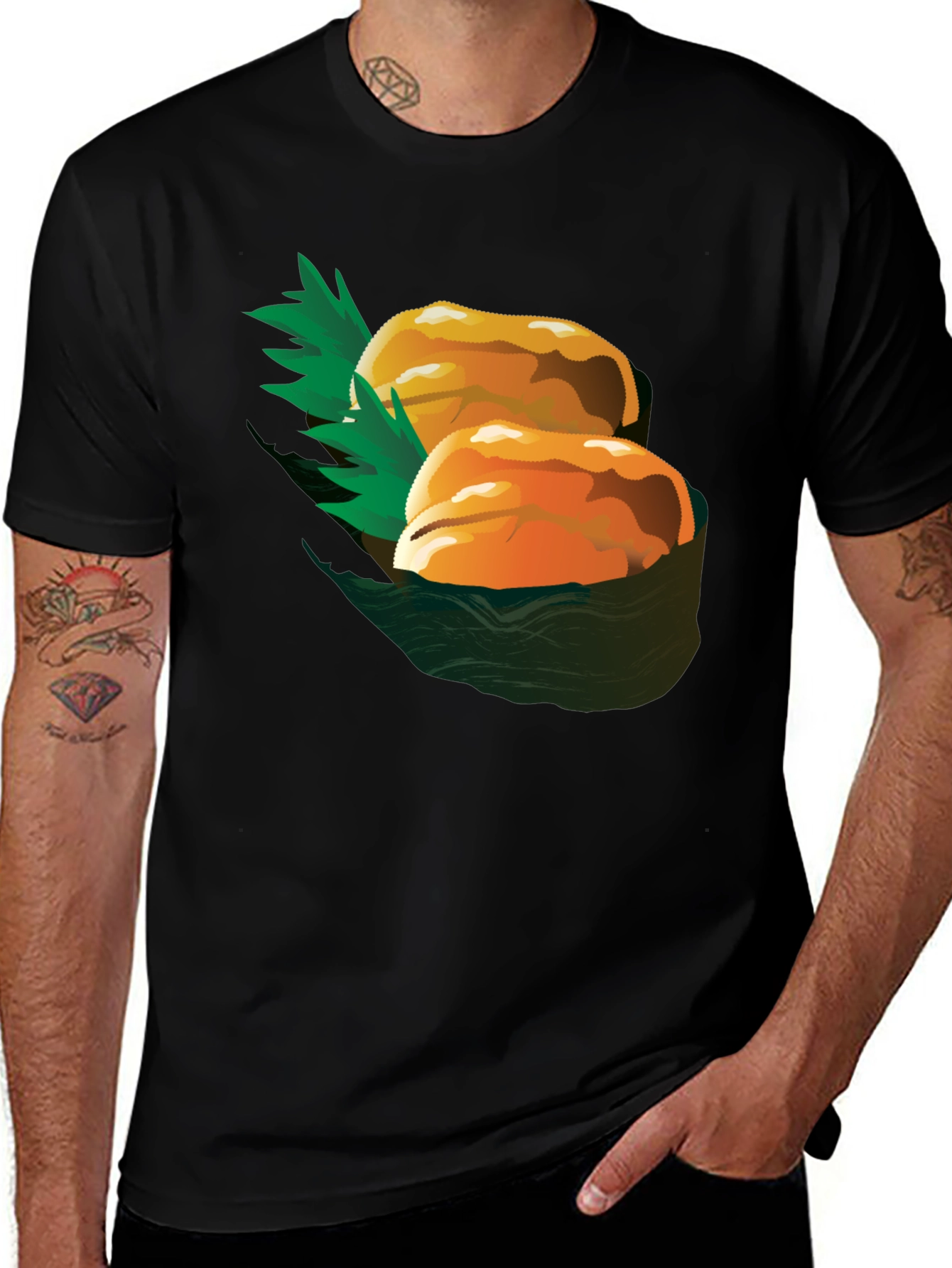 Uni Sushi Graphic Tee - Unique Foodie T-Shirt