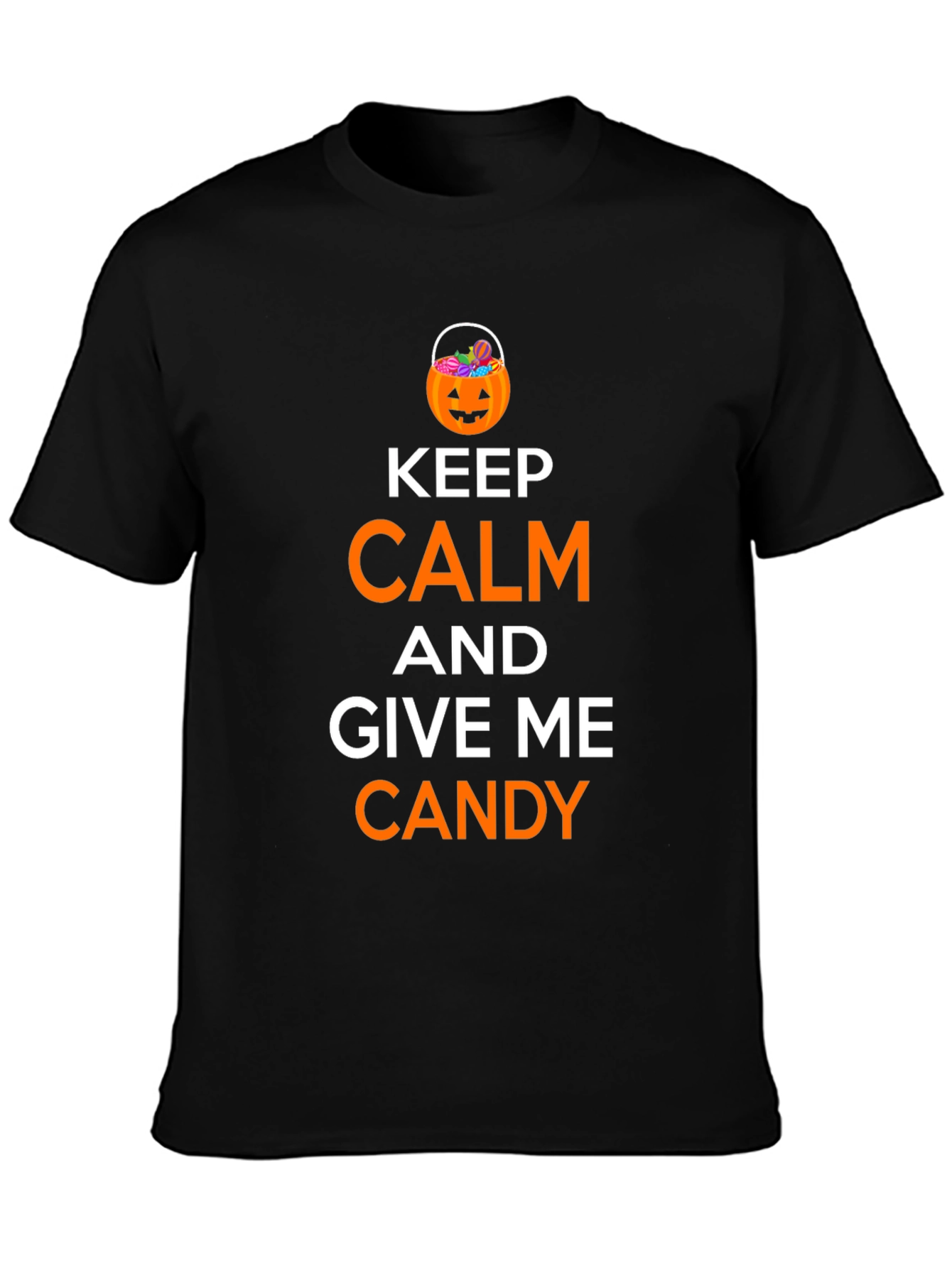 Keep Calm and Give Me Candy Halloween T-Shirt