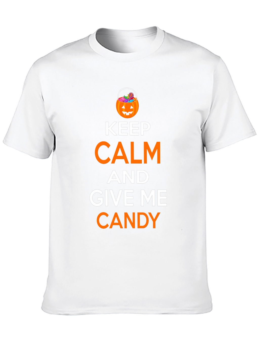 Keep Calm and Give Me Candy Halloween T-Shirt