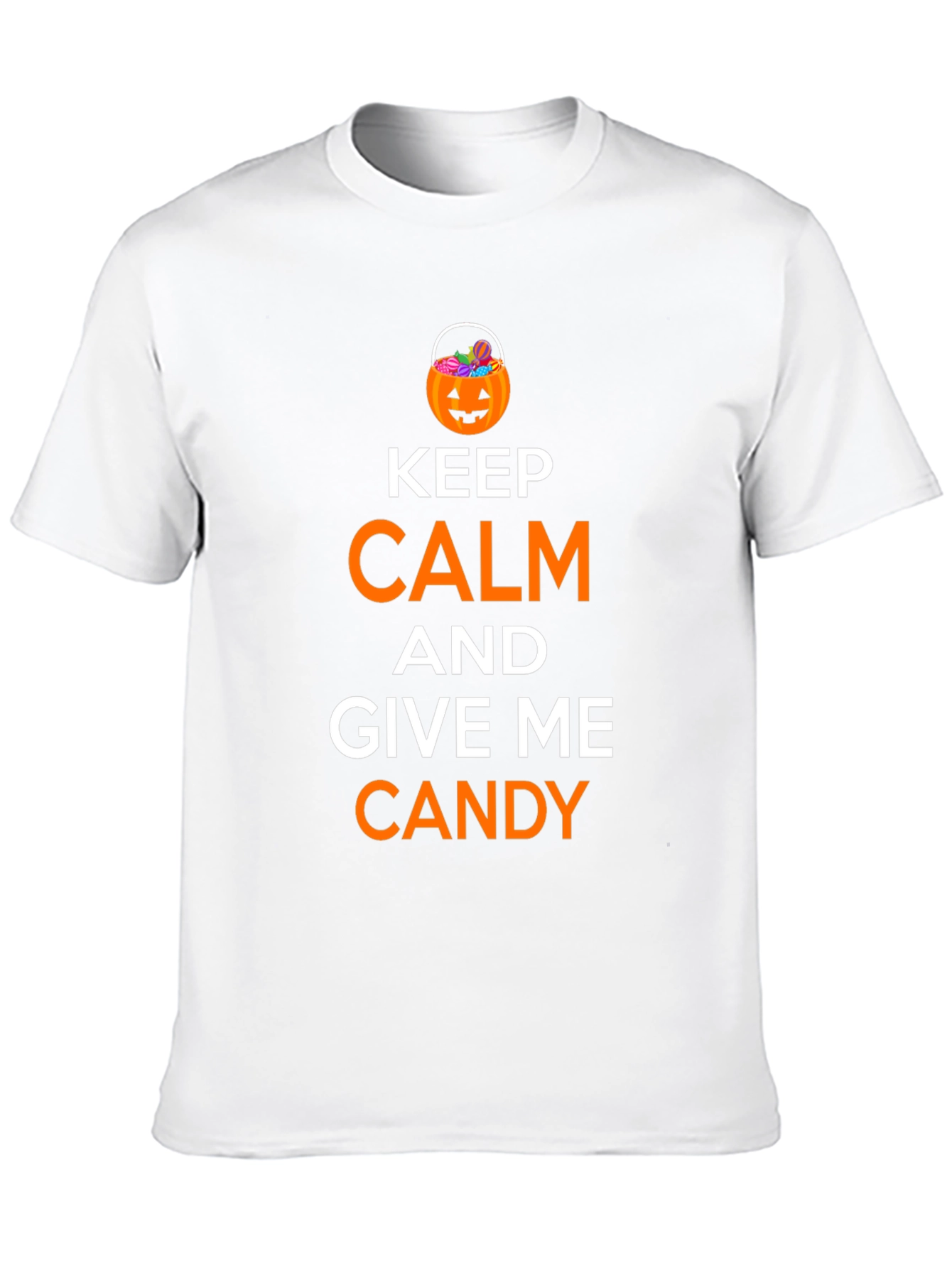 Keep Calm and Give Me Candy Halloween T-Shirt